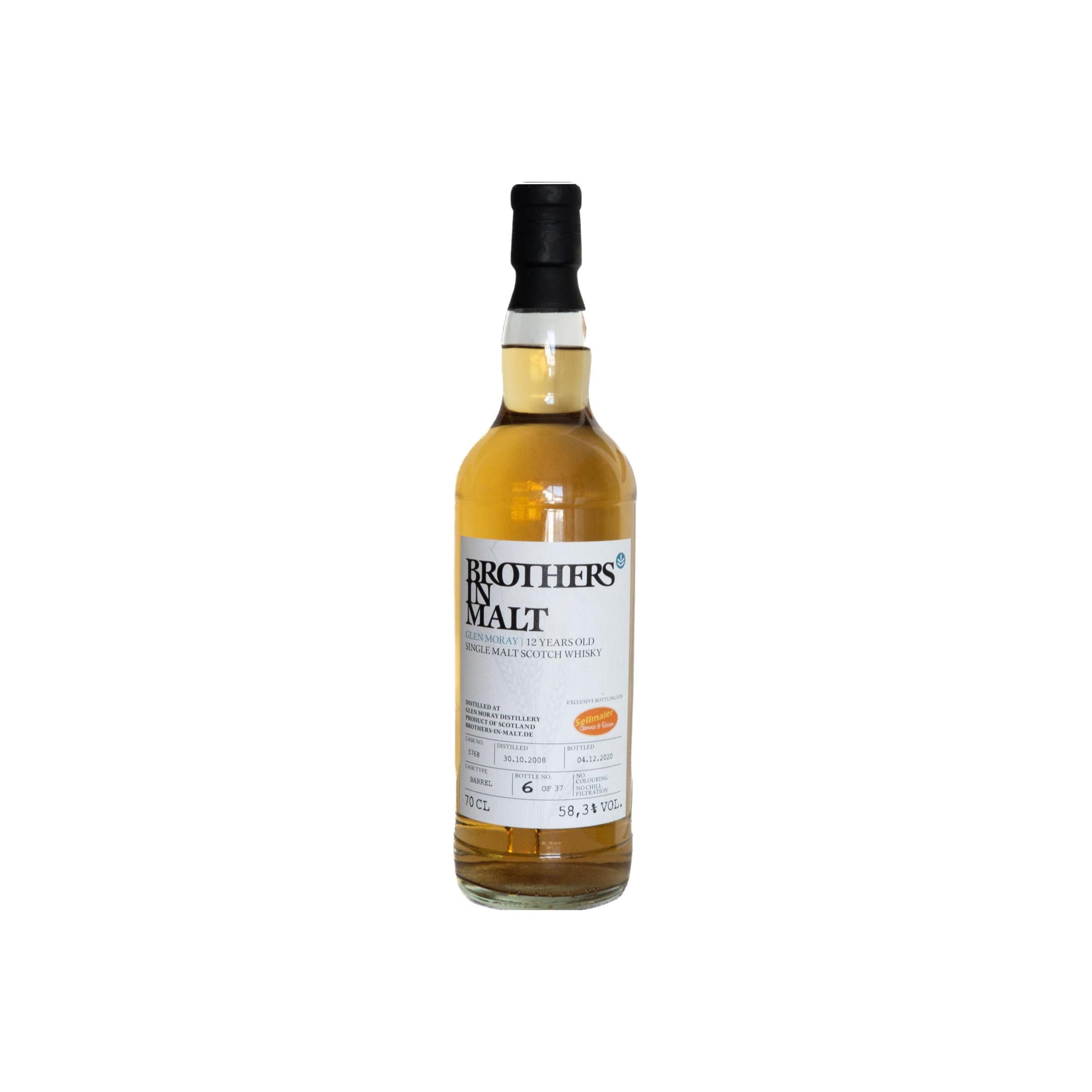 Glen Moray 2008 12 Years Single Malt Whisky