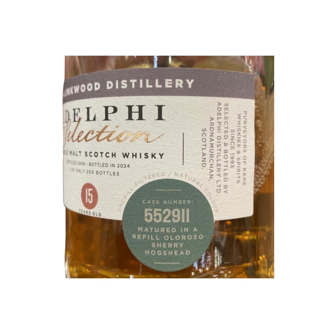 Linkwood 2009 15 Years Single Malt Whisky 2