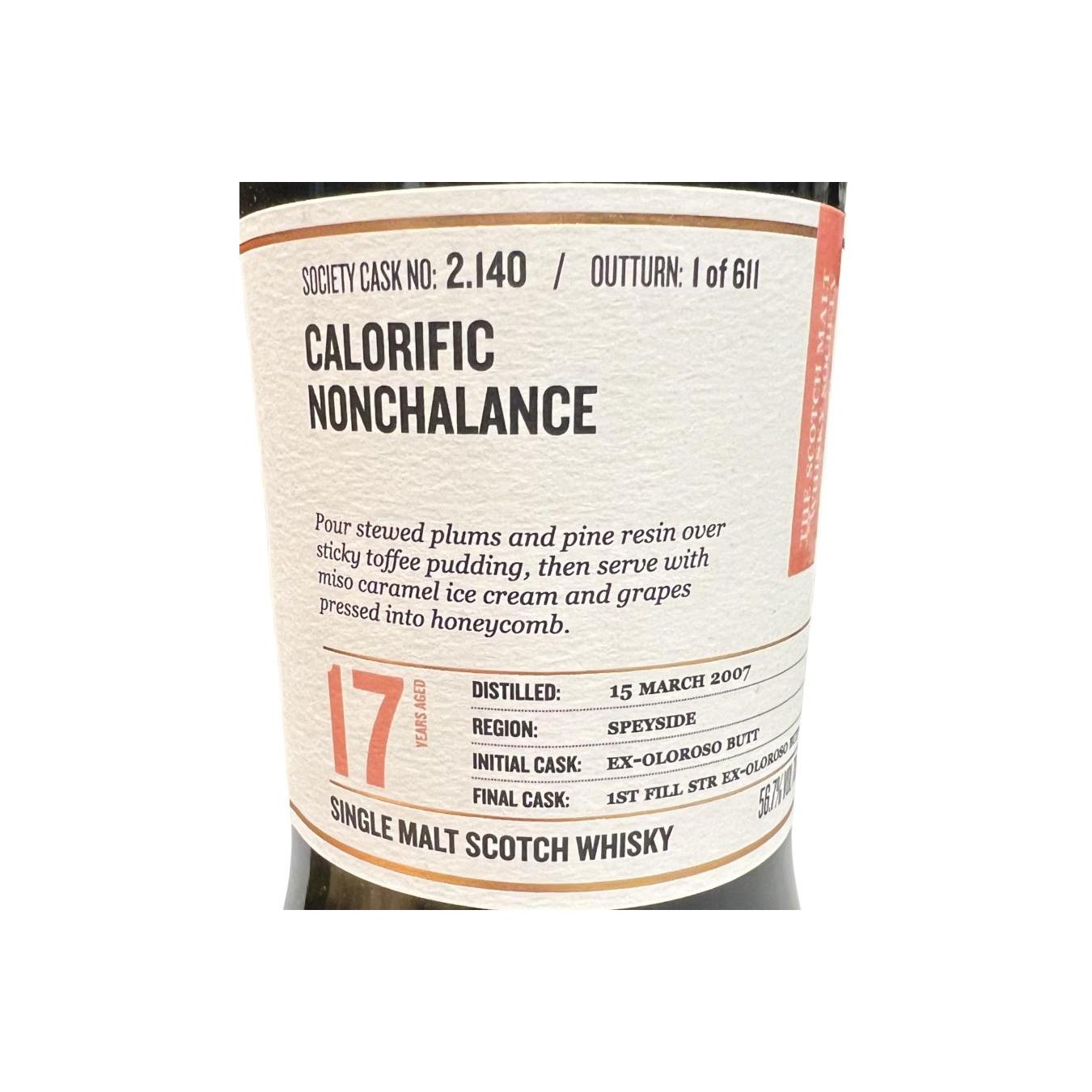 Glenlivet 2007 SMWS 2.140