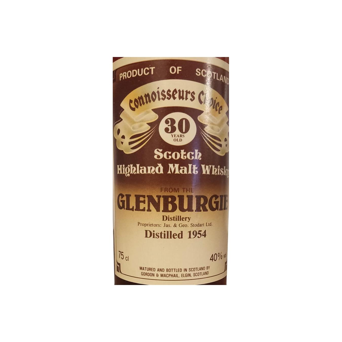 Glenburgie Connoisseurs Choice 1954 30 Years Single Malt Whisky 2
