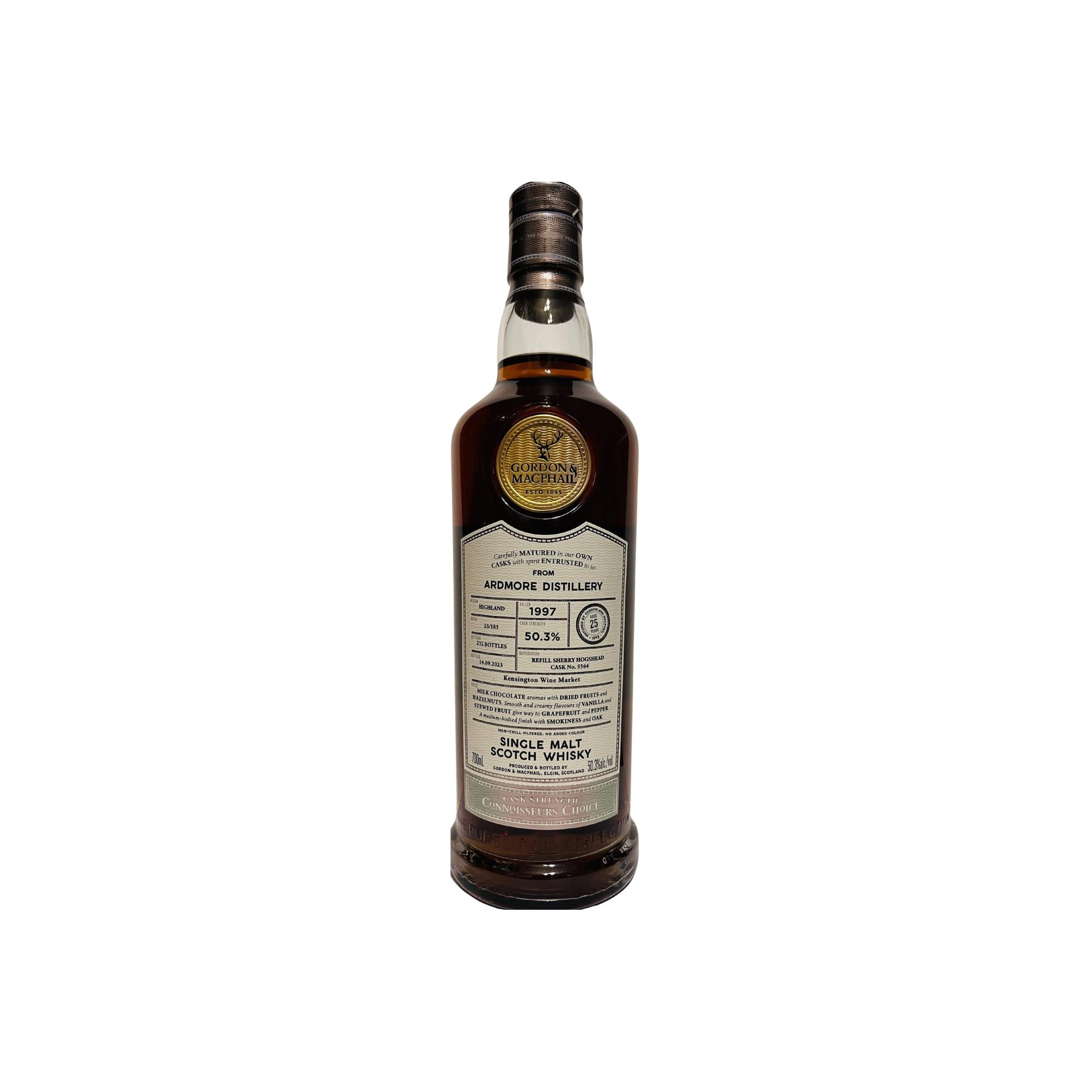 Ardmore Connoisseurs Choice - Cask Strength 1997 25 Years Single Malt Whisky