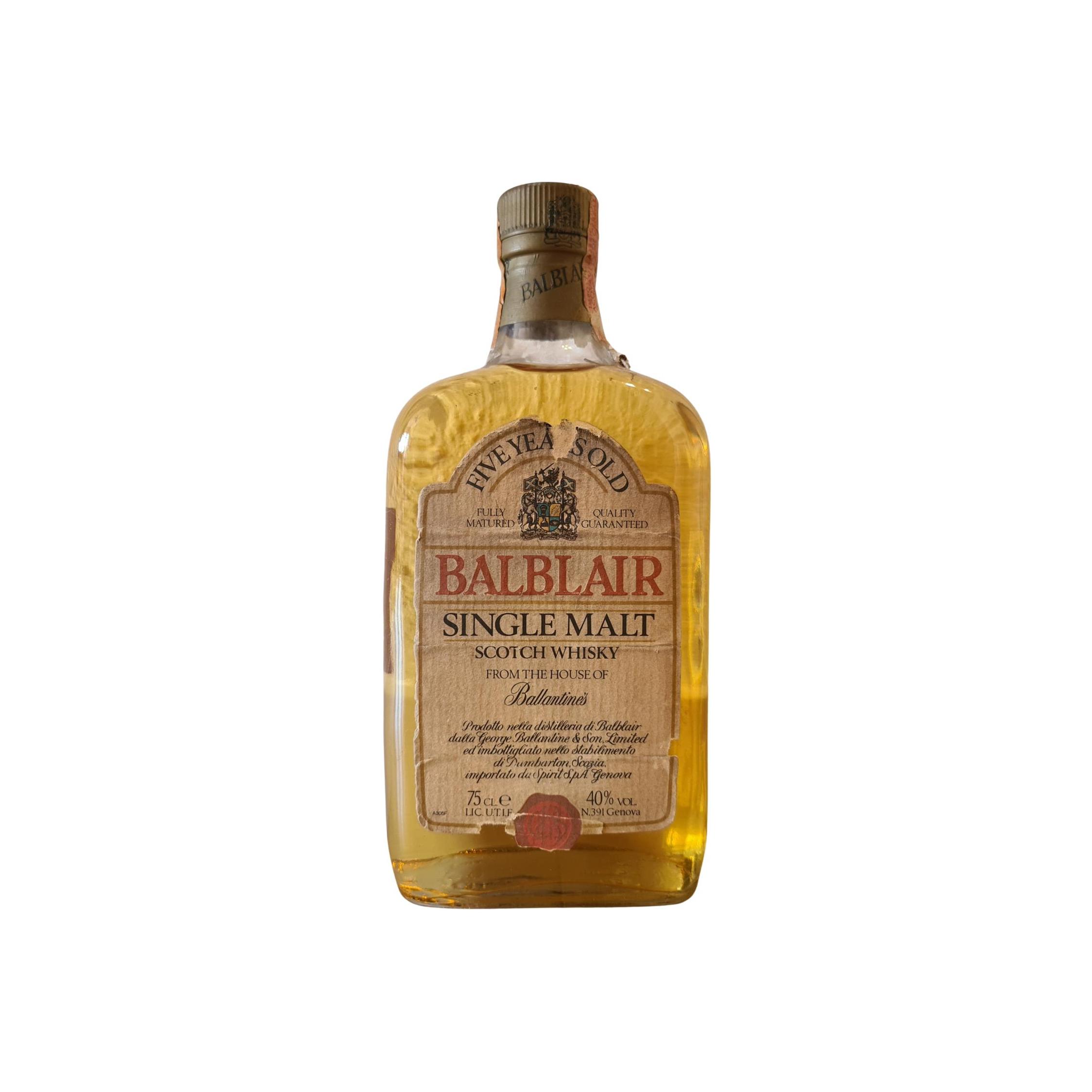 Balblair 5 Years Single Malt Whisky