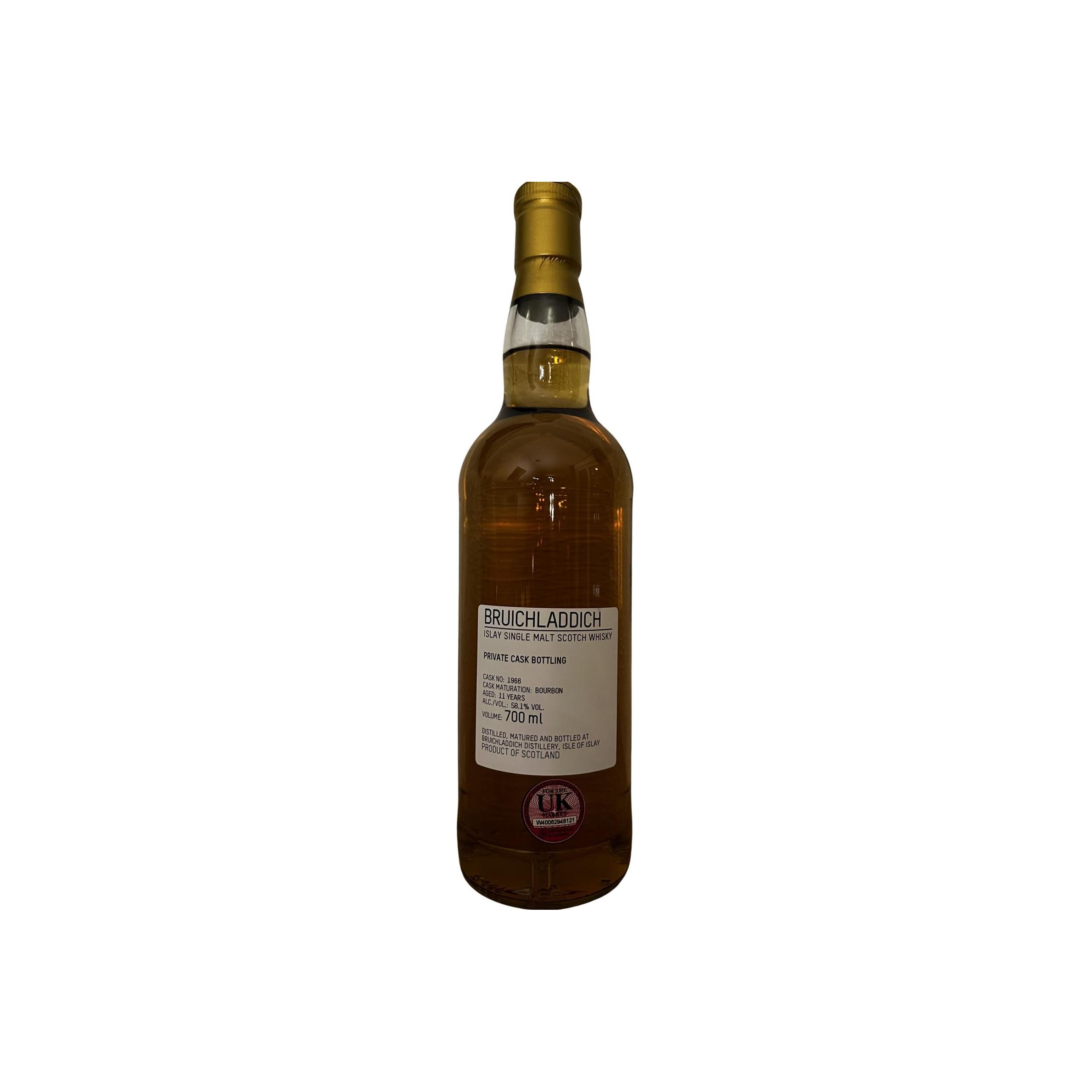 Bruichladdich 2013 11 Years Single Malt Whisky