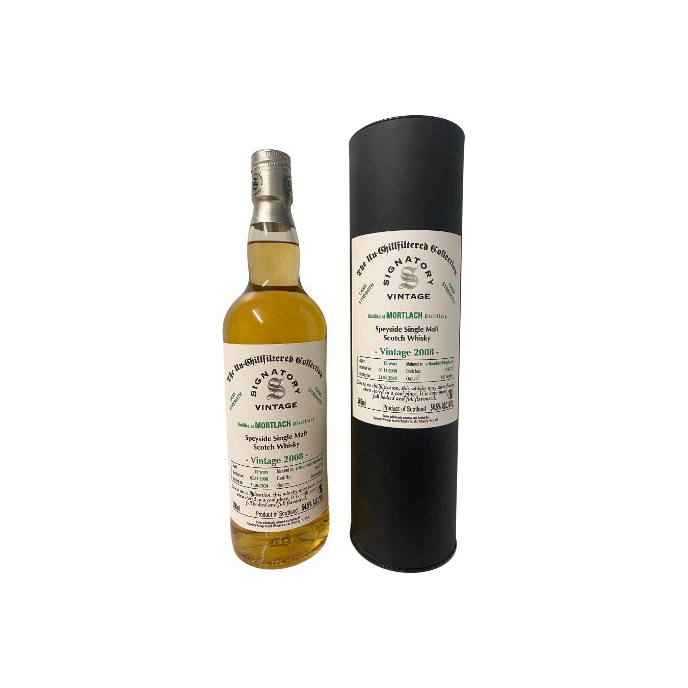 Mortlach 2008 15 Years Single Malt Whisky 2