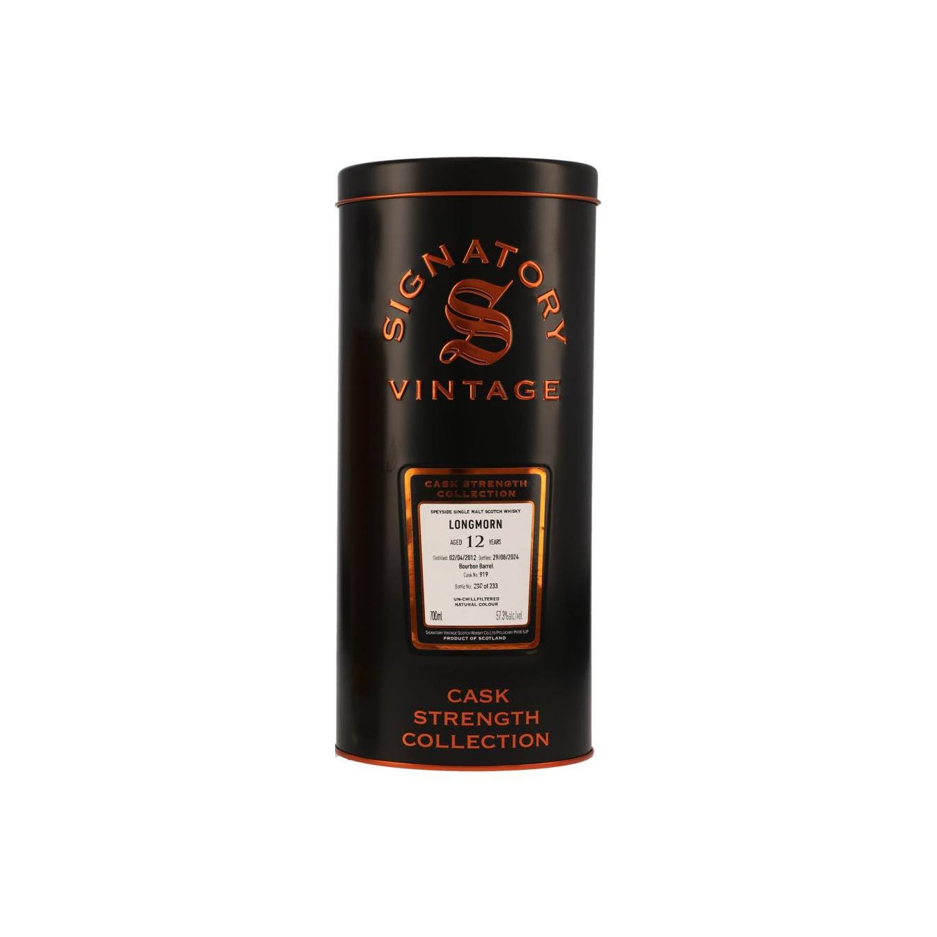 Longmorn Cask Strength Collection 2012 12 Years Single Malt Whisky 3