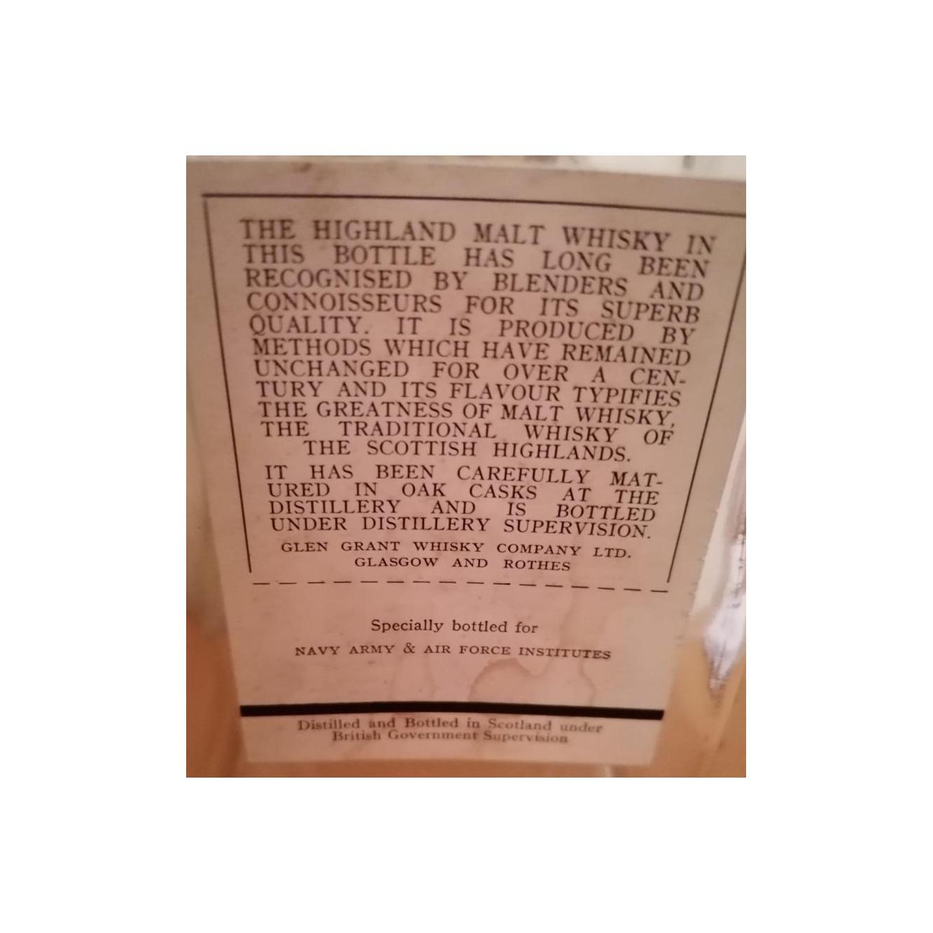 Glen Grant 10 Years Single Malt Whisky 2