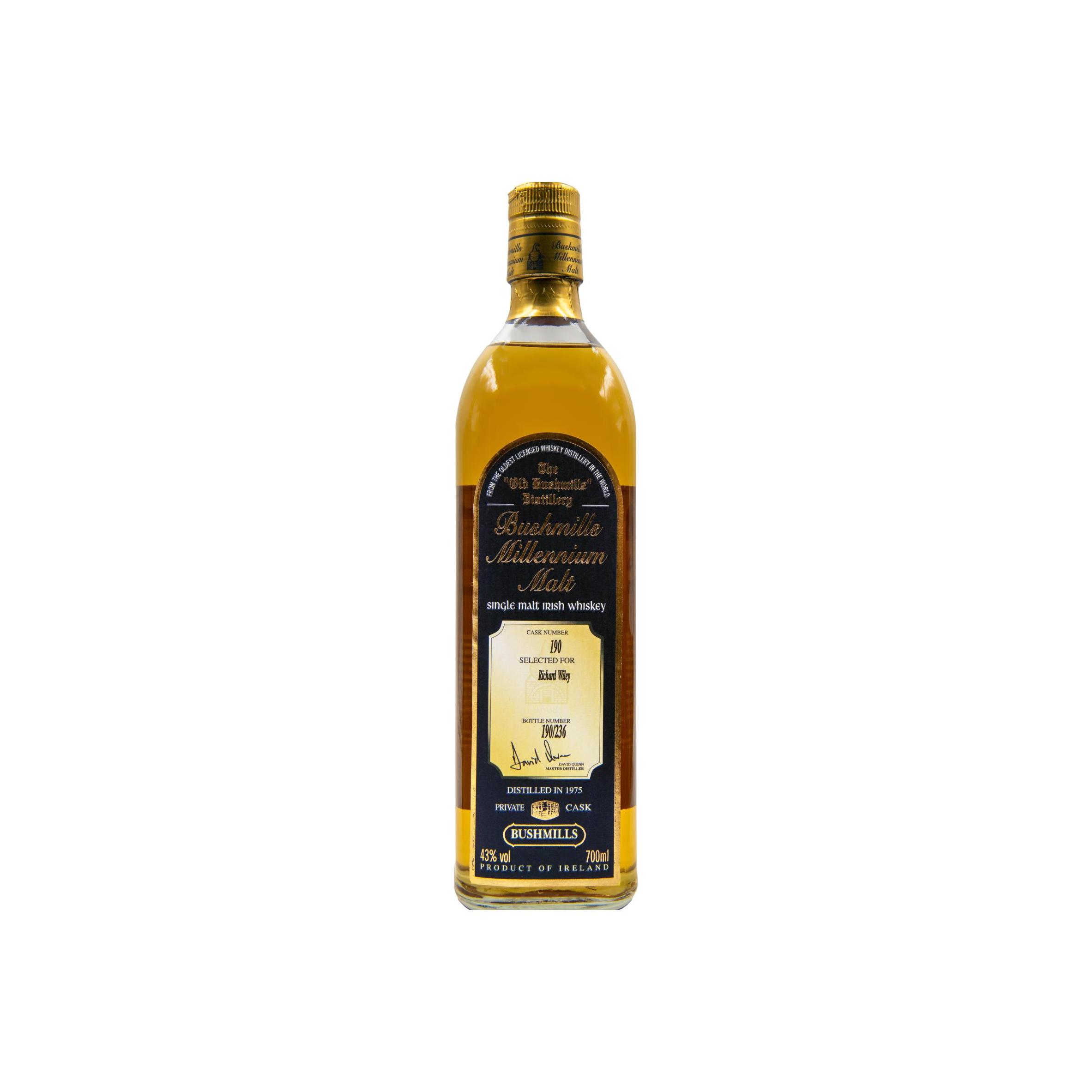 Bushmills 1975 Single Malt Whisky