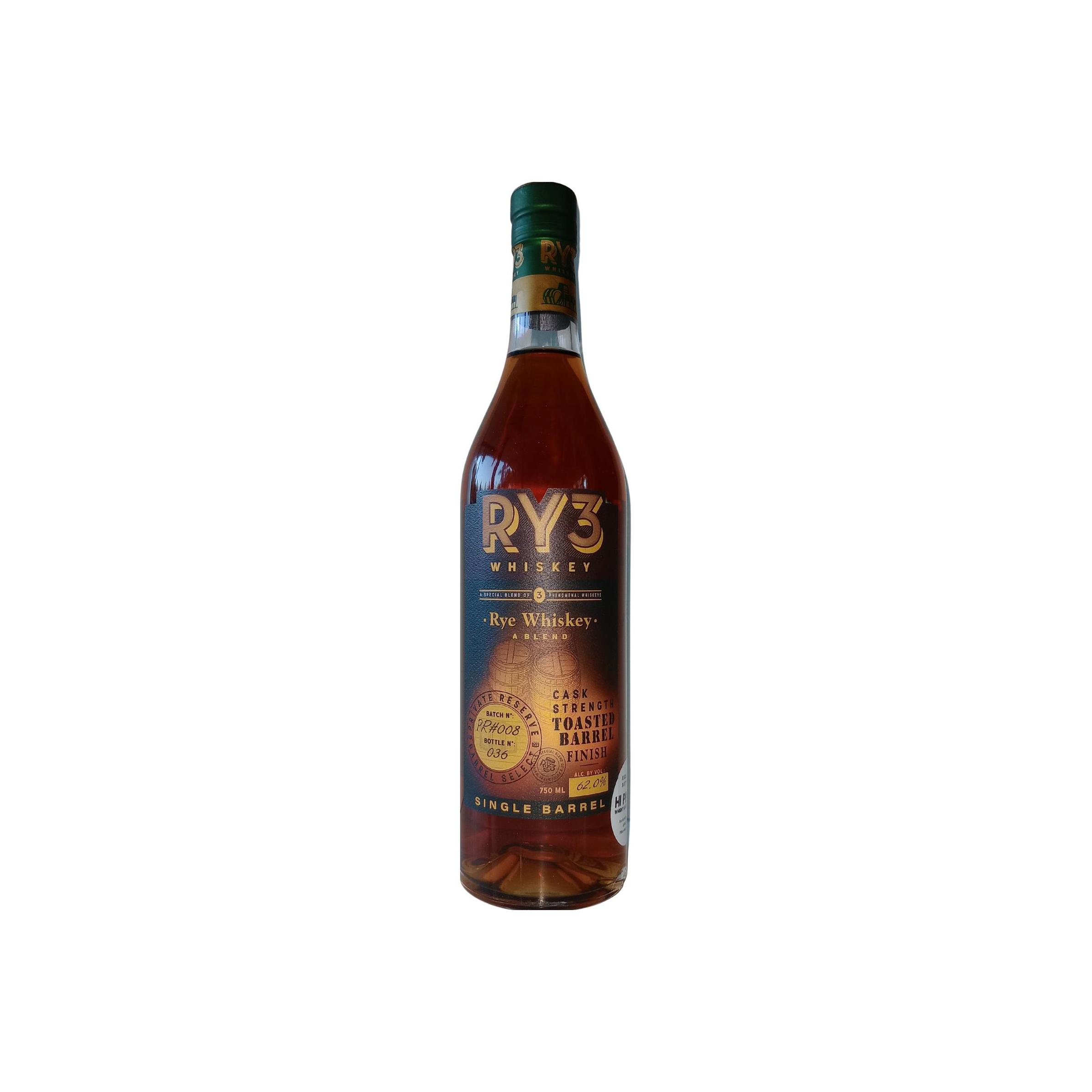 RY3 Rye Whiskey