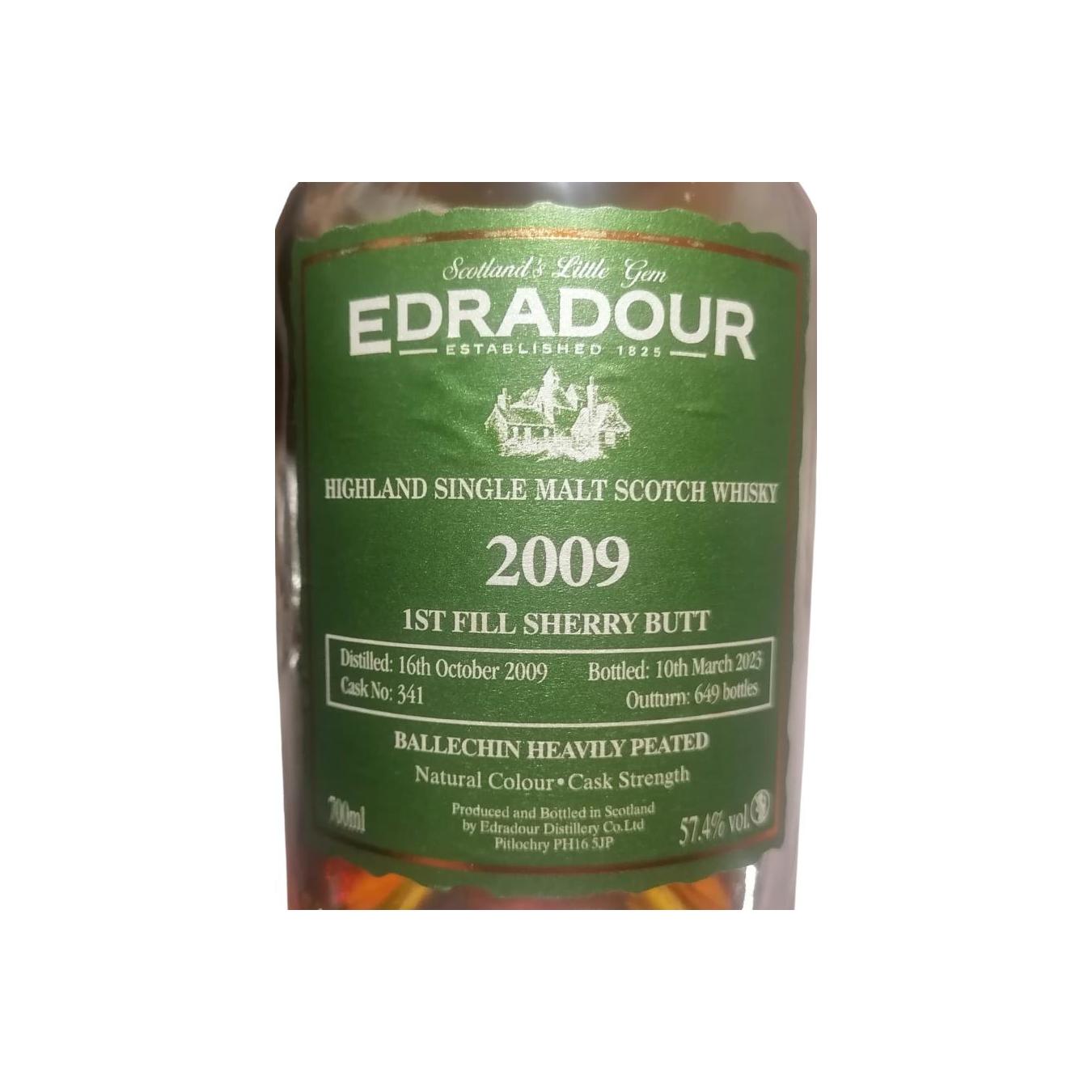 Edradour 2009 Single Malt Whisky