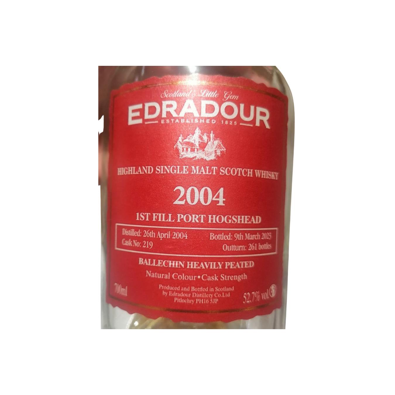 Edradour 2004 Single Malt Whisky