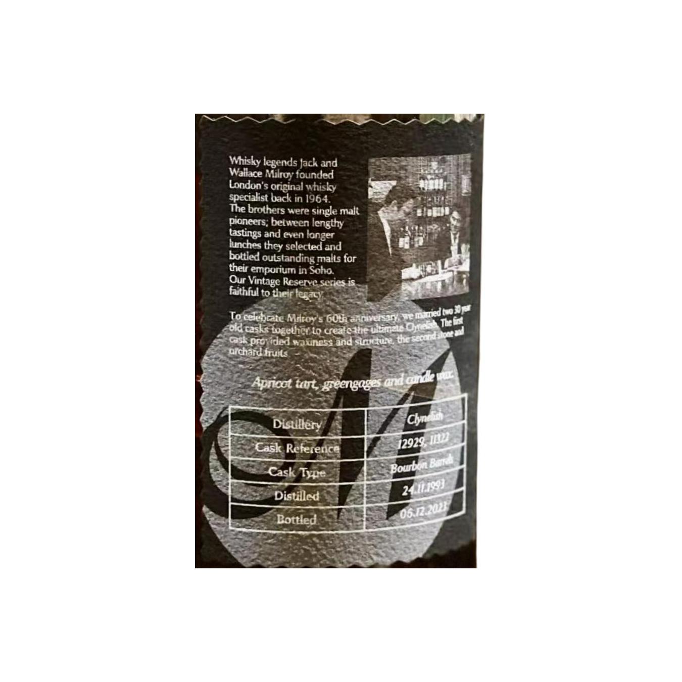 Clynelish 1993 30 Years Single Malt Whisky 2