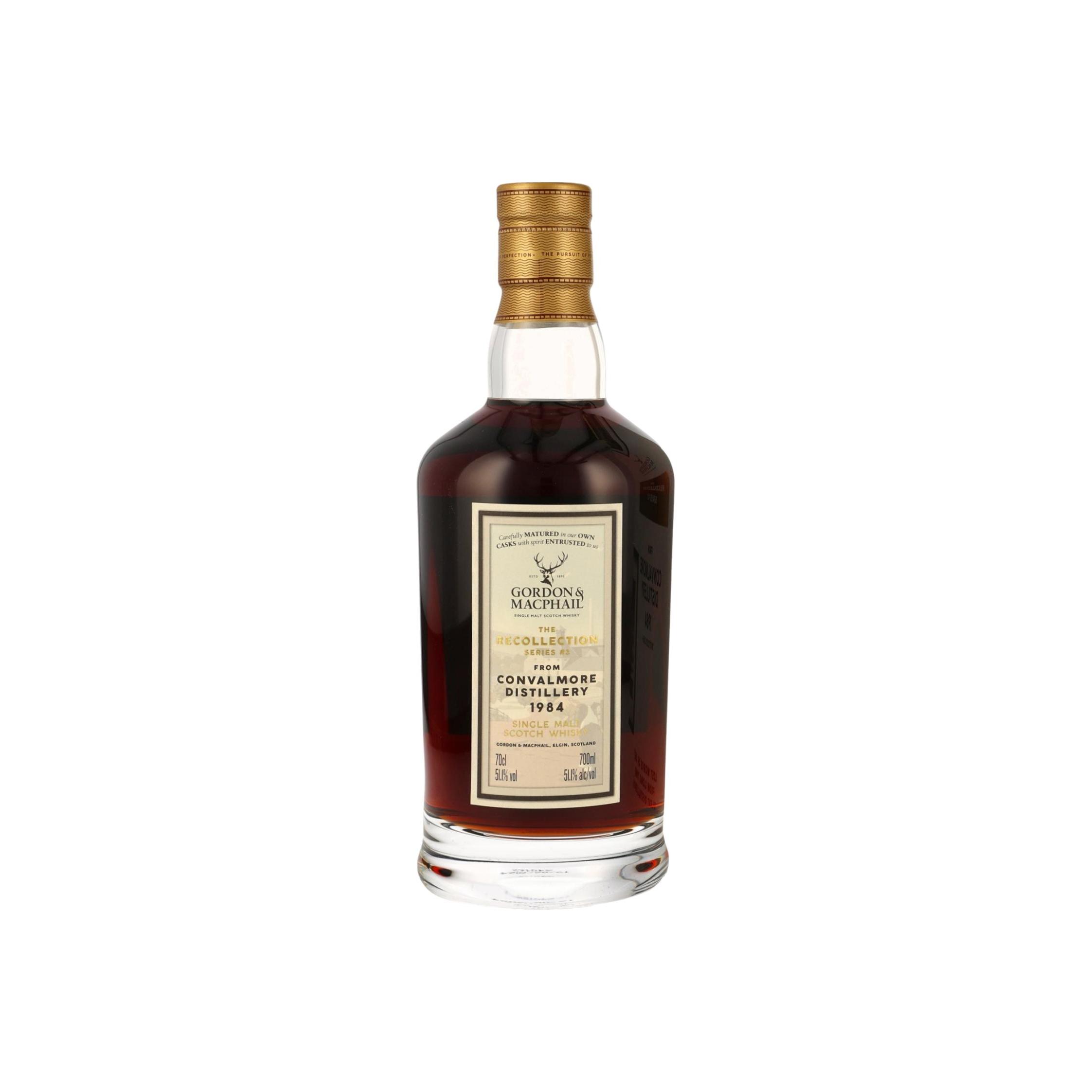Convalmore 1984 39 Years Single Malt Whisky