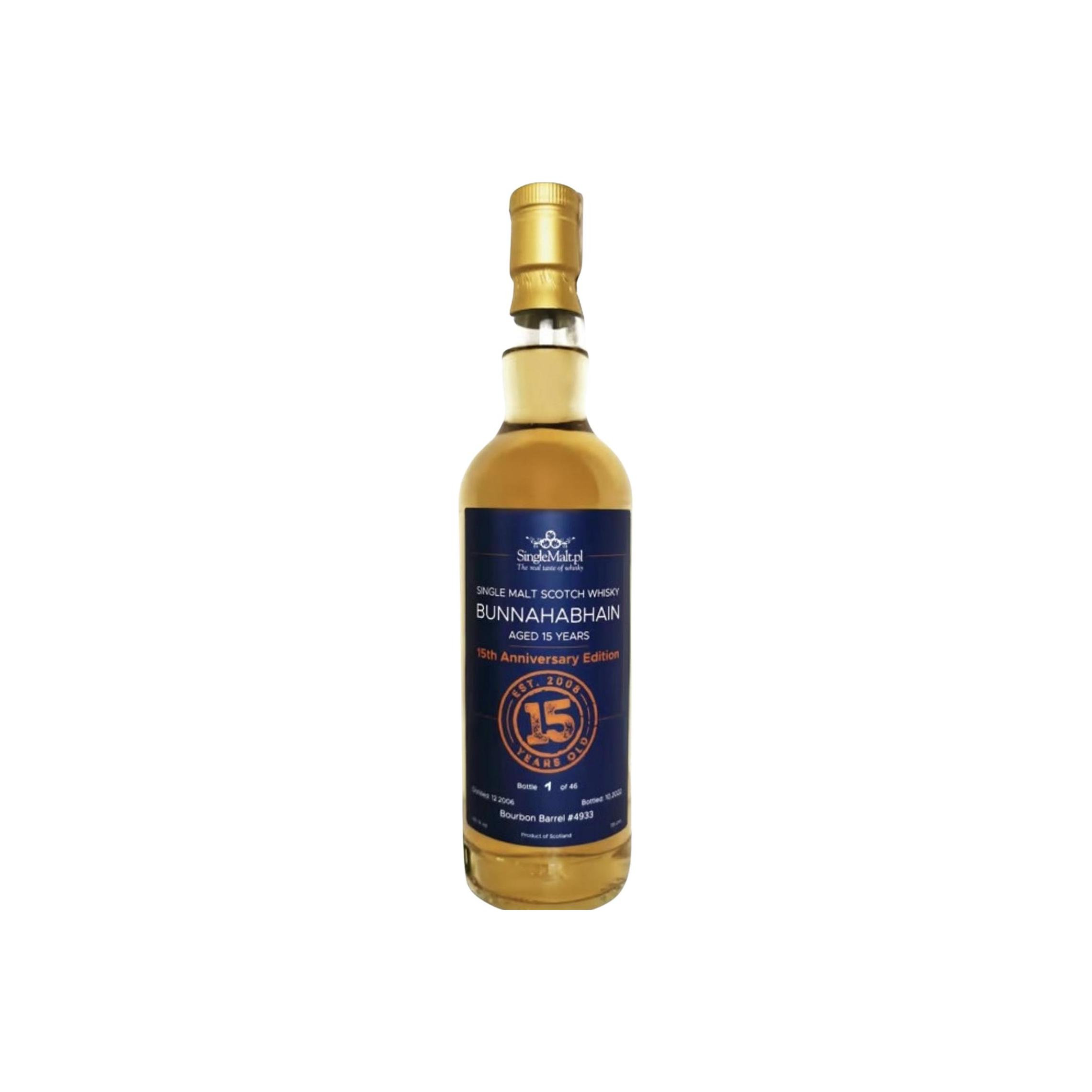 Bunnahabhain 2006 15 Years Single Malt Whisky