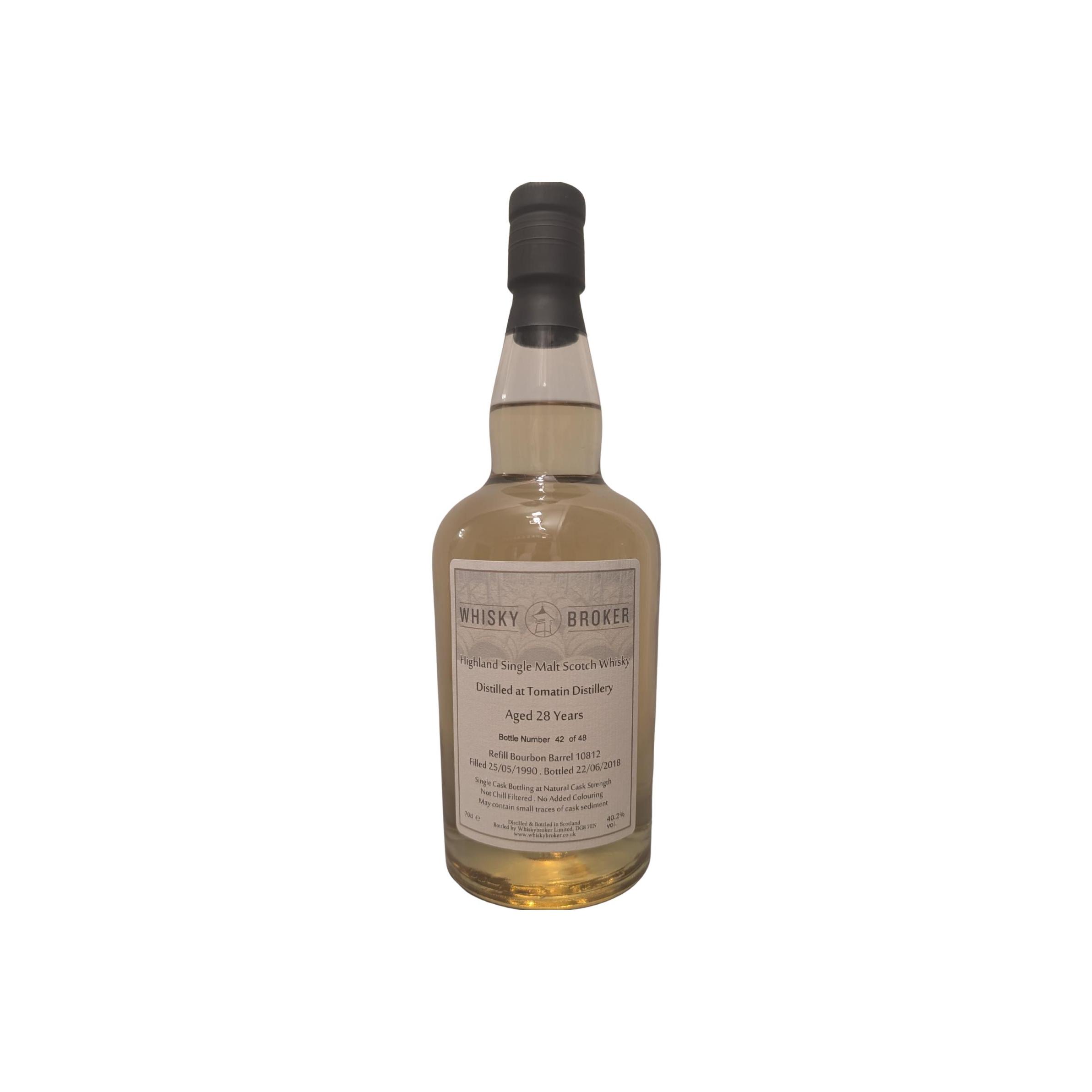 Tomatin 1990 28 Years Single Malt Whisky