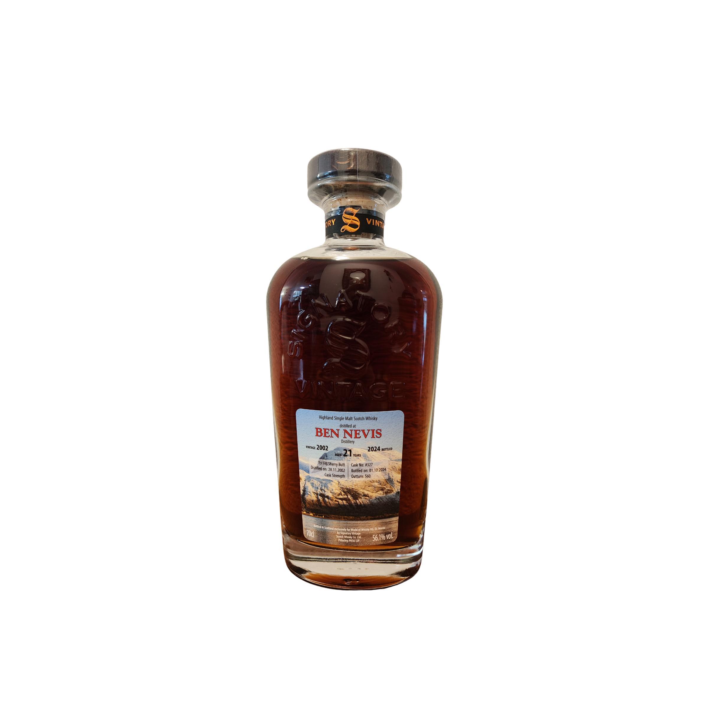 Ben Nevis 2002 21 Years Single Malt Whisky