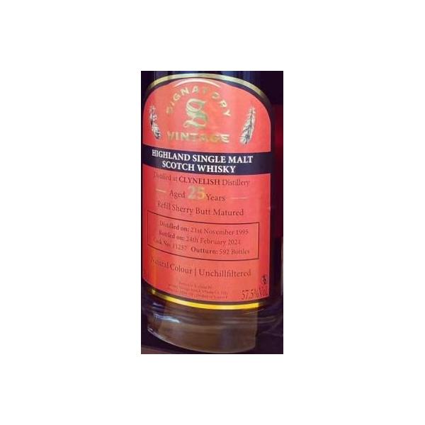 Clynelish 1995 25 Years Single Malt Whisky