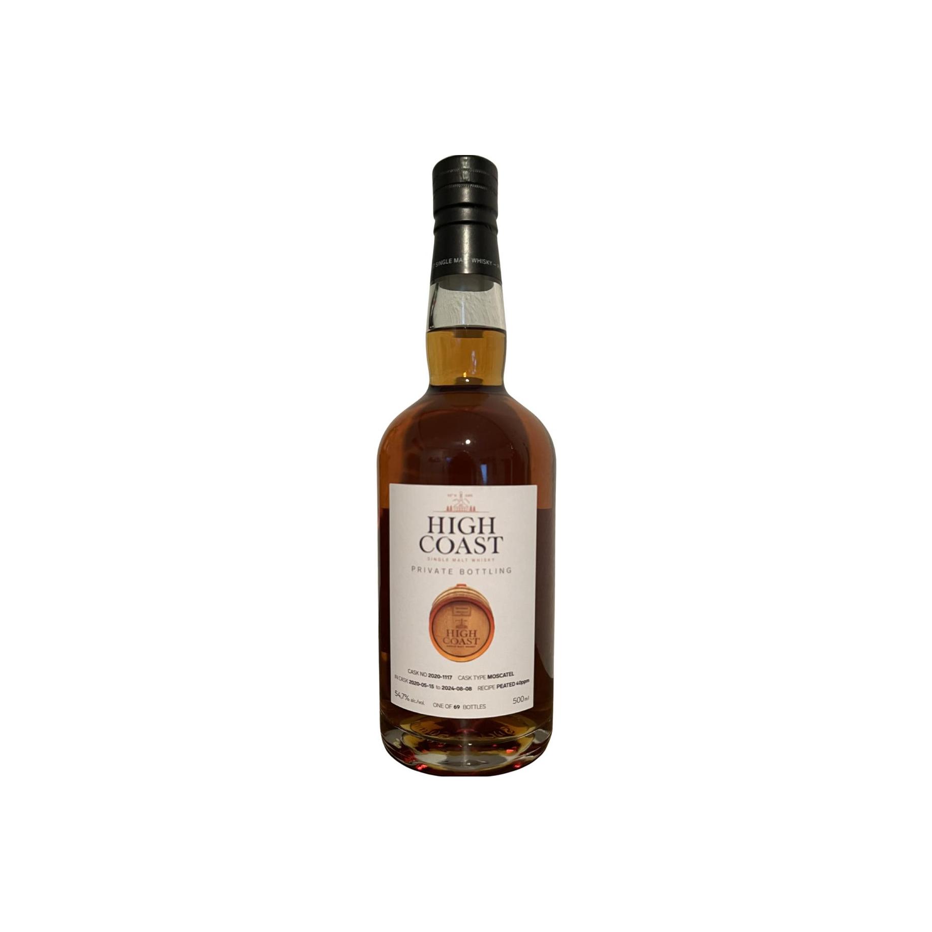 High Coast Private Bottling 2020 4 Years Single Malt Whisky