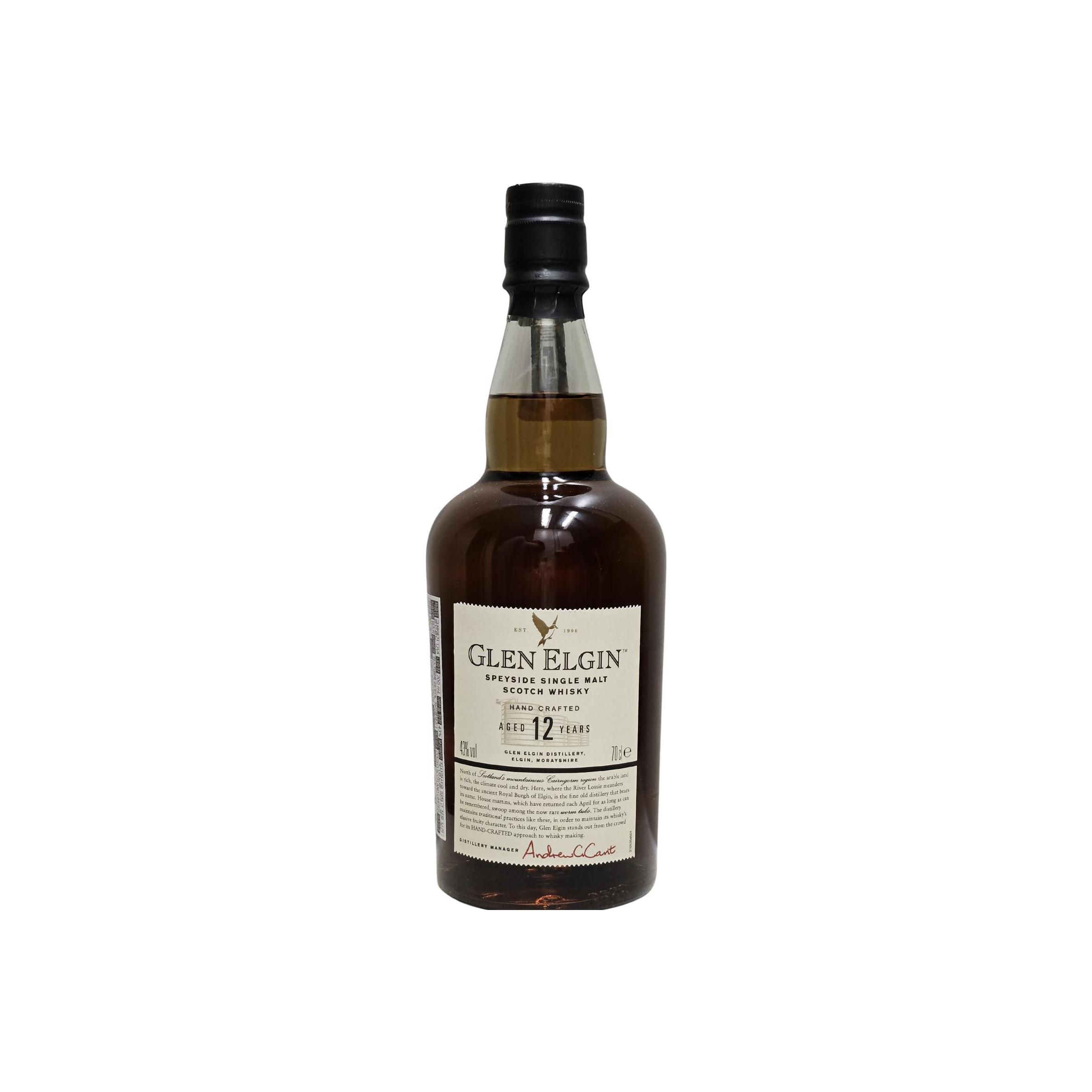 Glen Elgin 12 Years Single Malt Whisky