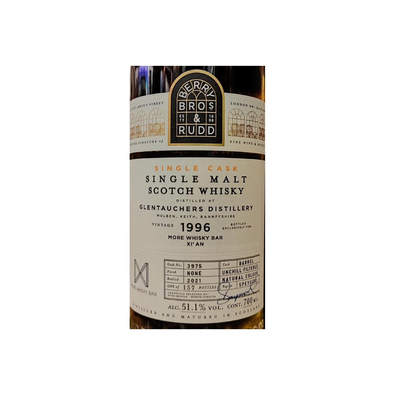 Glentauchers 1996 Single Malt Whisky