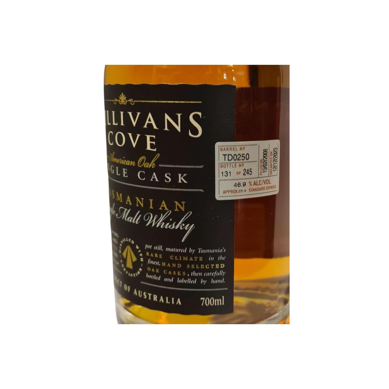 Sullivans Cove 2008 15 Years Single Malt Whisky 3