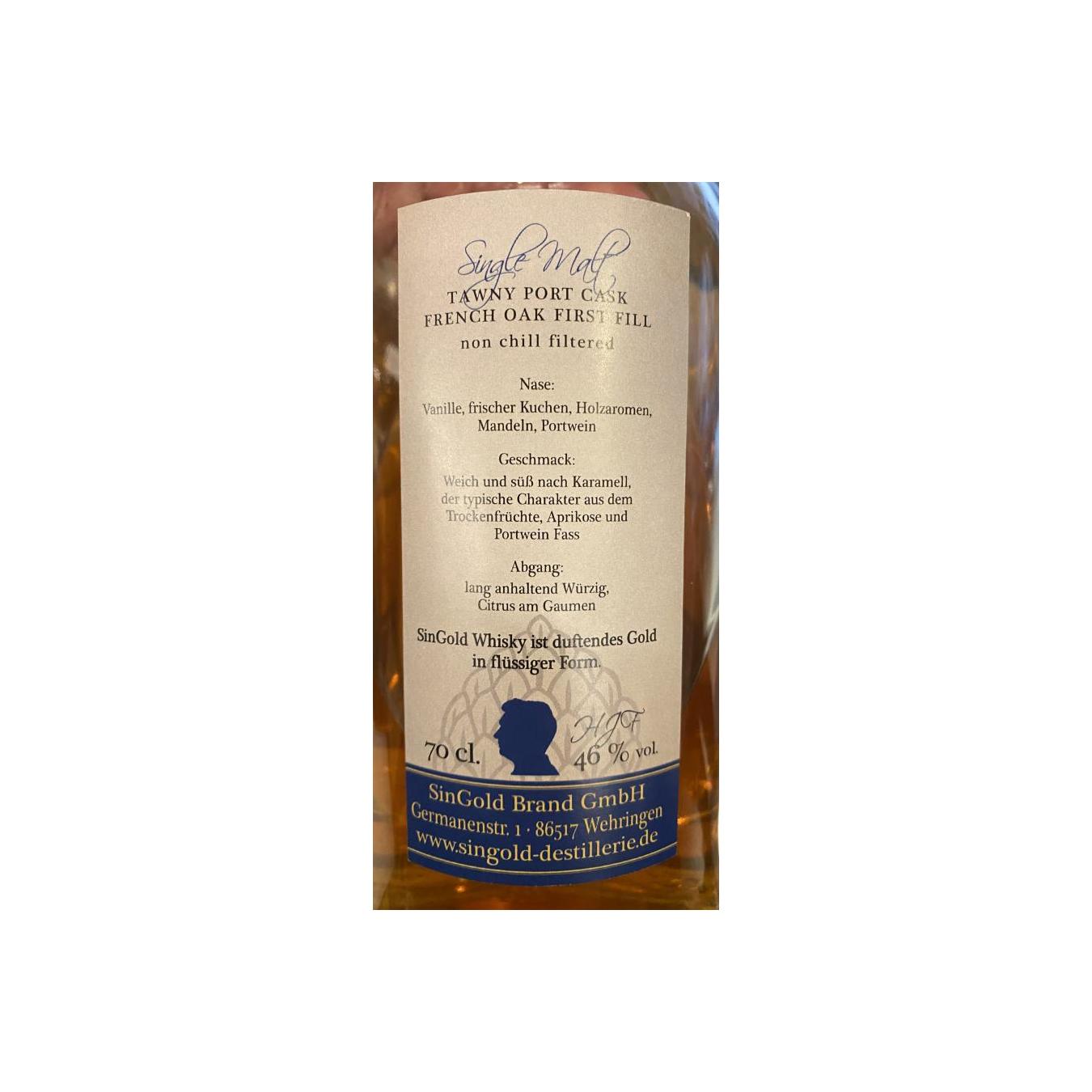 Sin-Gold Tawny Port Cask First Fill 2