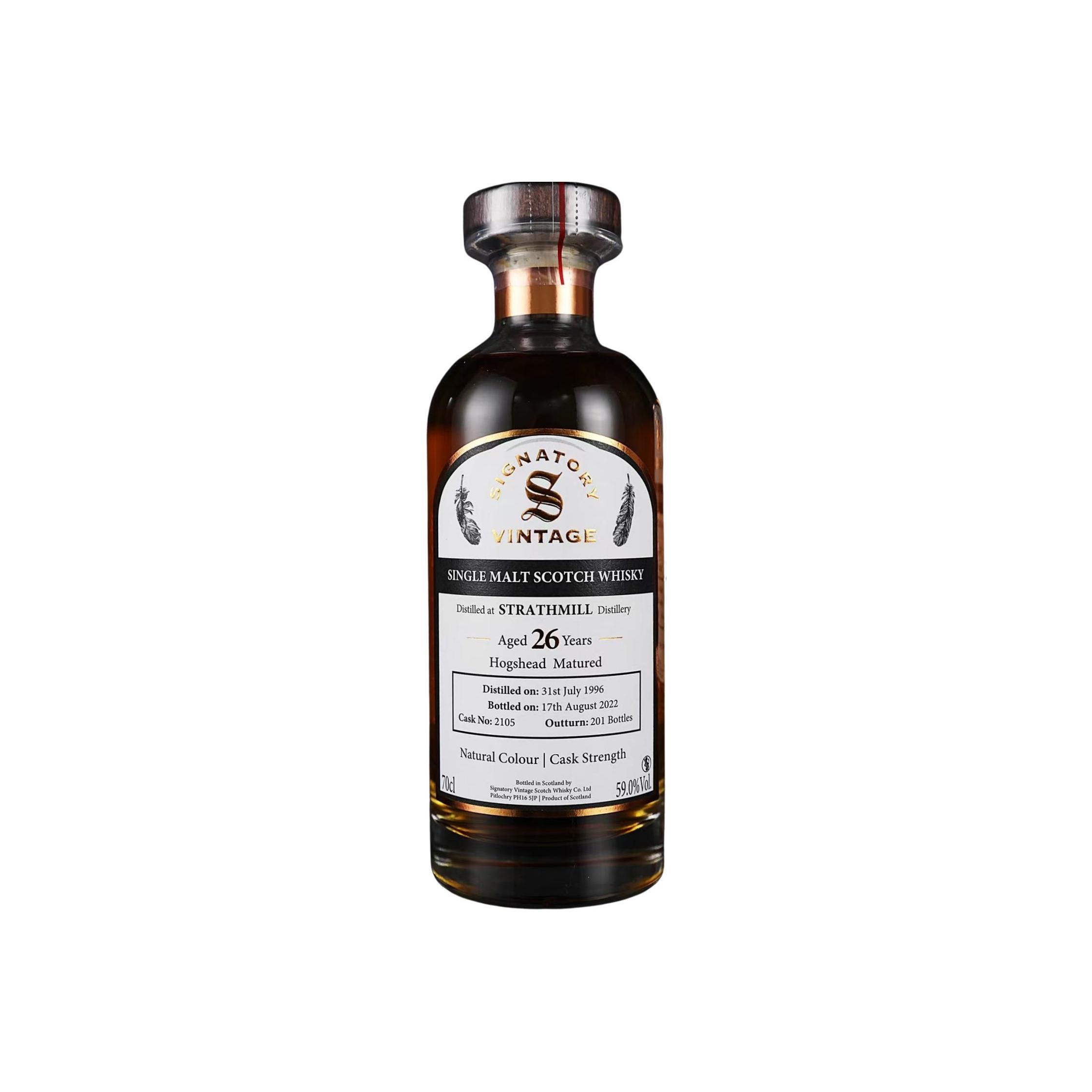 Strathmill 1996 26 Years Single Malt Whisky