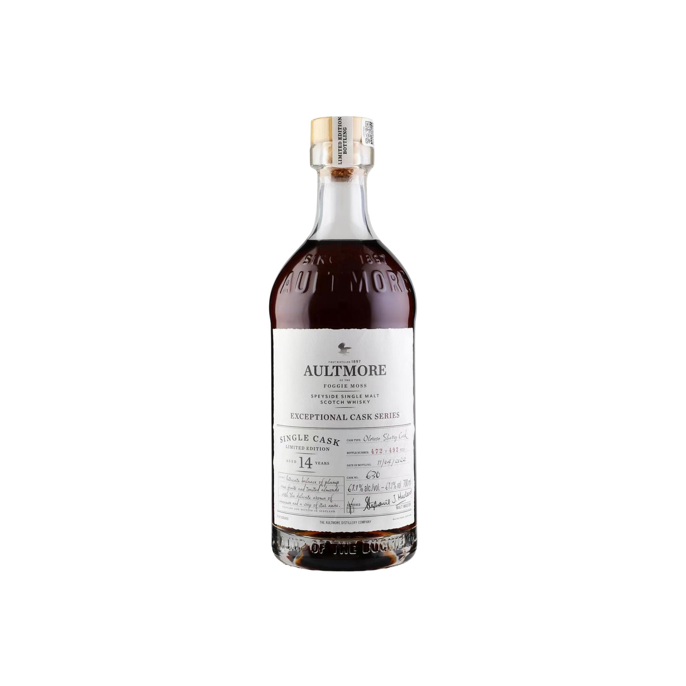 Aultmore 14 Years Single Malt Whisky