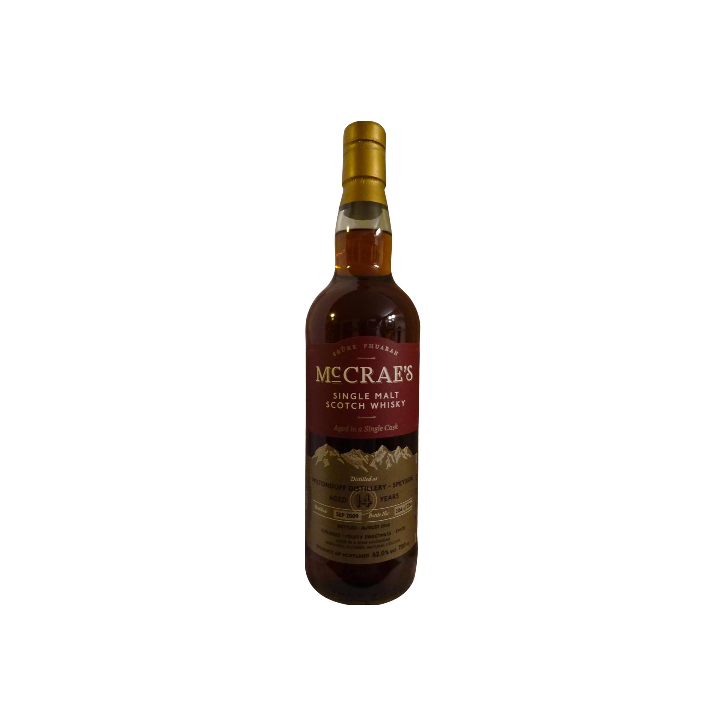 Miltonduff 2009 14 Years Single Malt Whisky