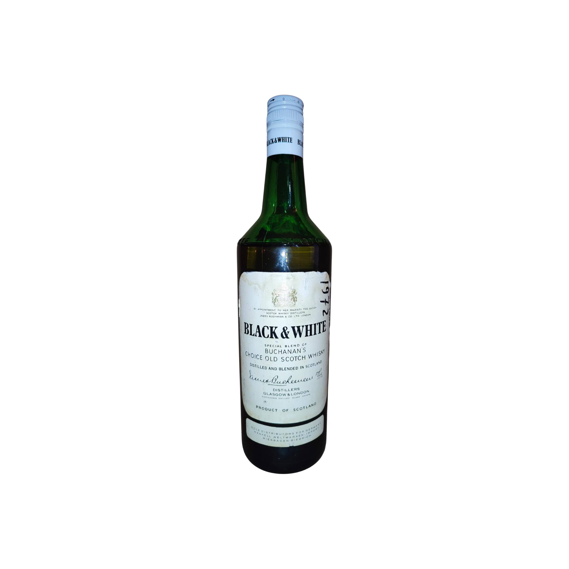 Black & White Special Blend of Buchanan's Choice Old Scotch Whisky