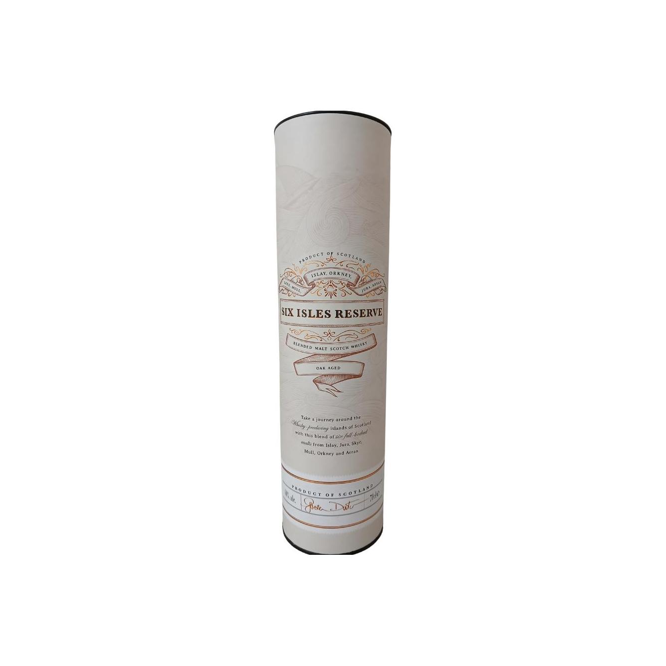 Blended Malt Scotch Whisky Six isles reserve UD 2