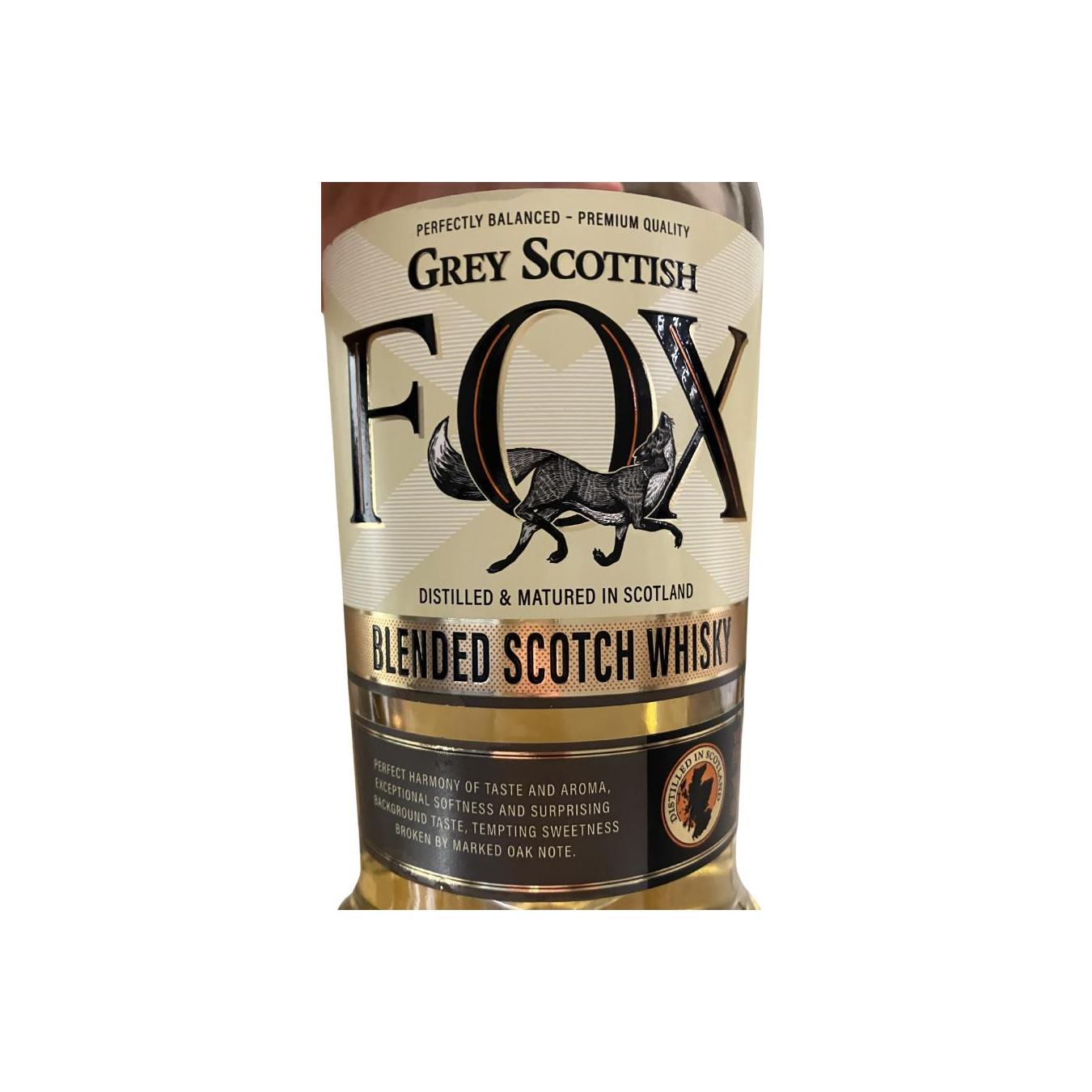 Grey Scottish Fox Blended Scotch Whisky