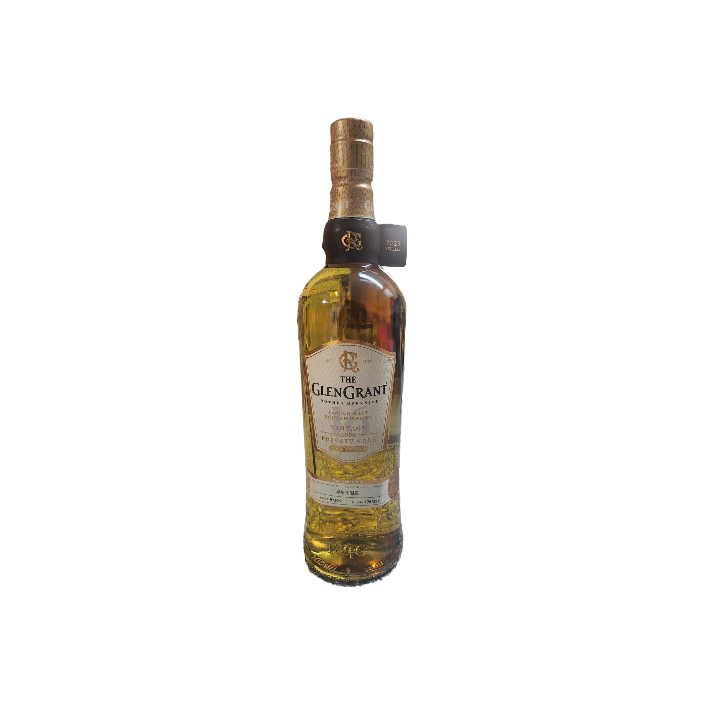 Glen Grant Private Cask 2006 16 Years Single Malt Whisky