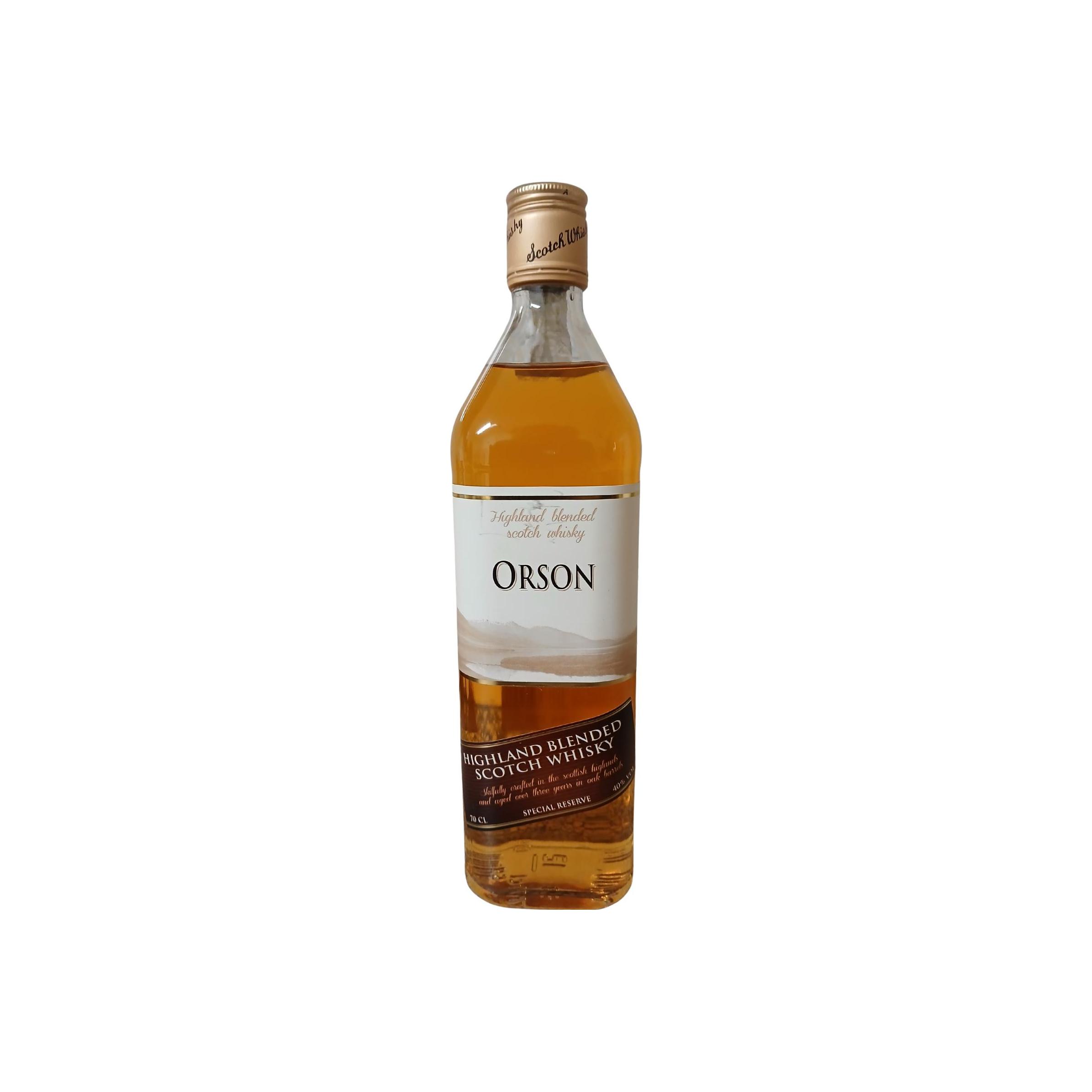 Orson Highland Blended Malt Scotch Whisky UD