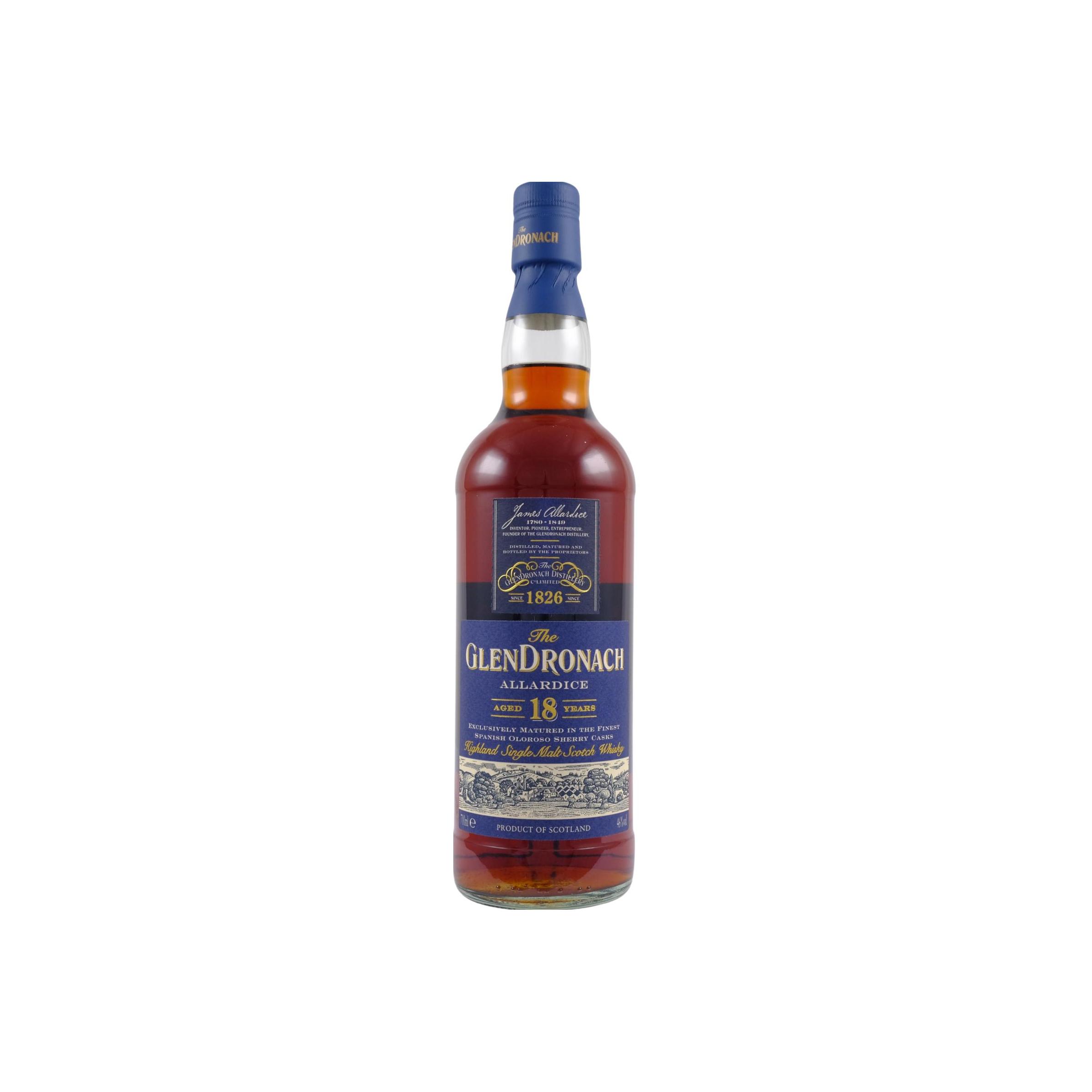 GlenDronach 18 Years Single Malt Whisky