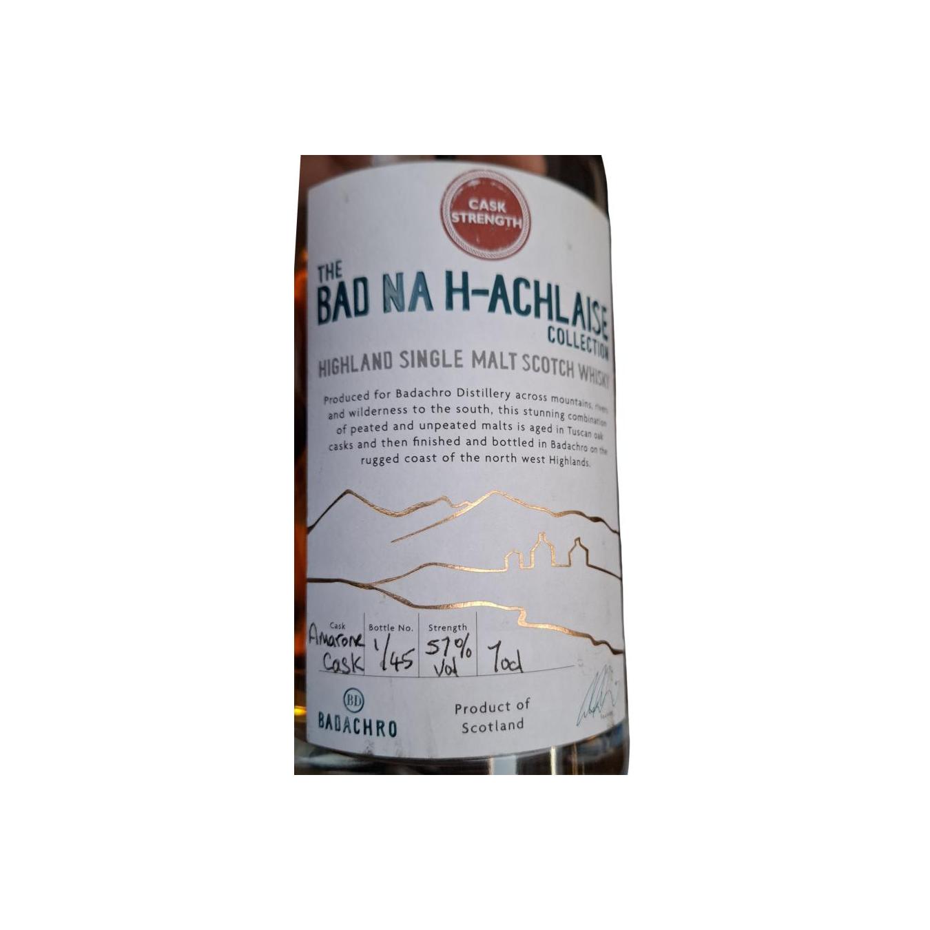 Bad na h-Achlaise Highland Single Malt Scotch Whisky