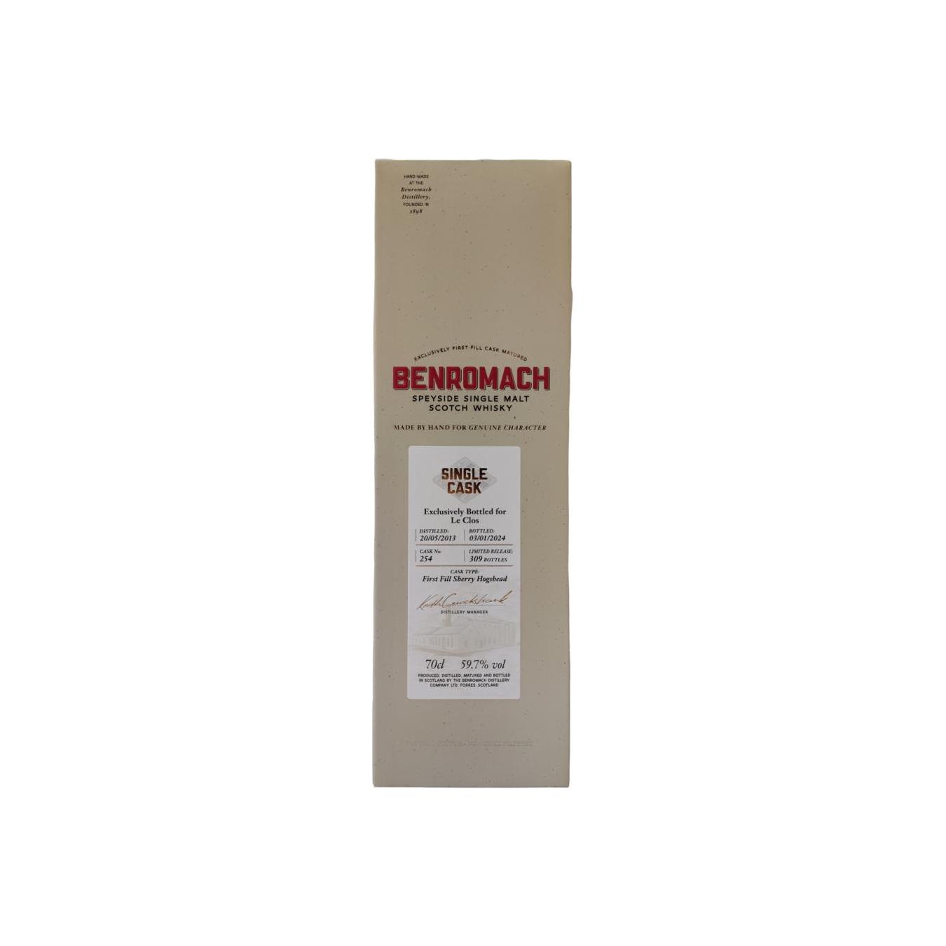 Benromach Single Cask 2013 Single Malt Whisky 2