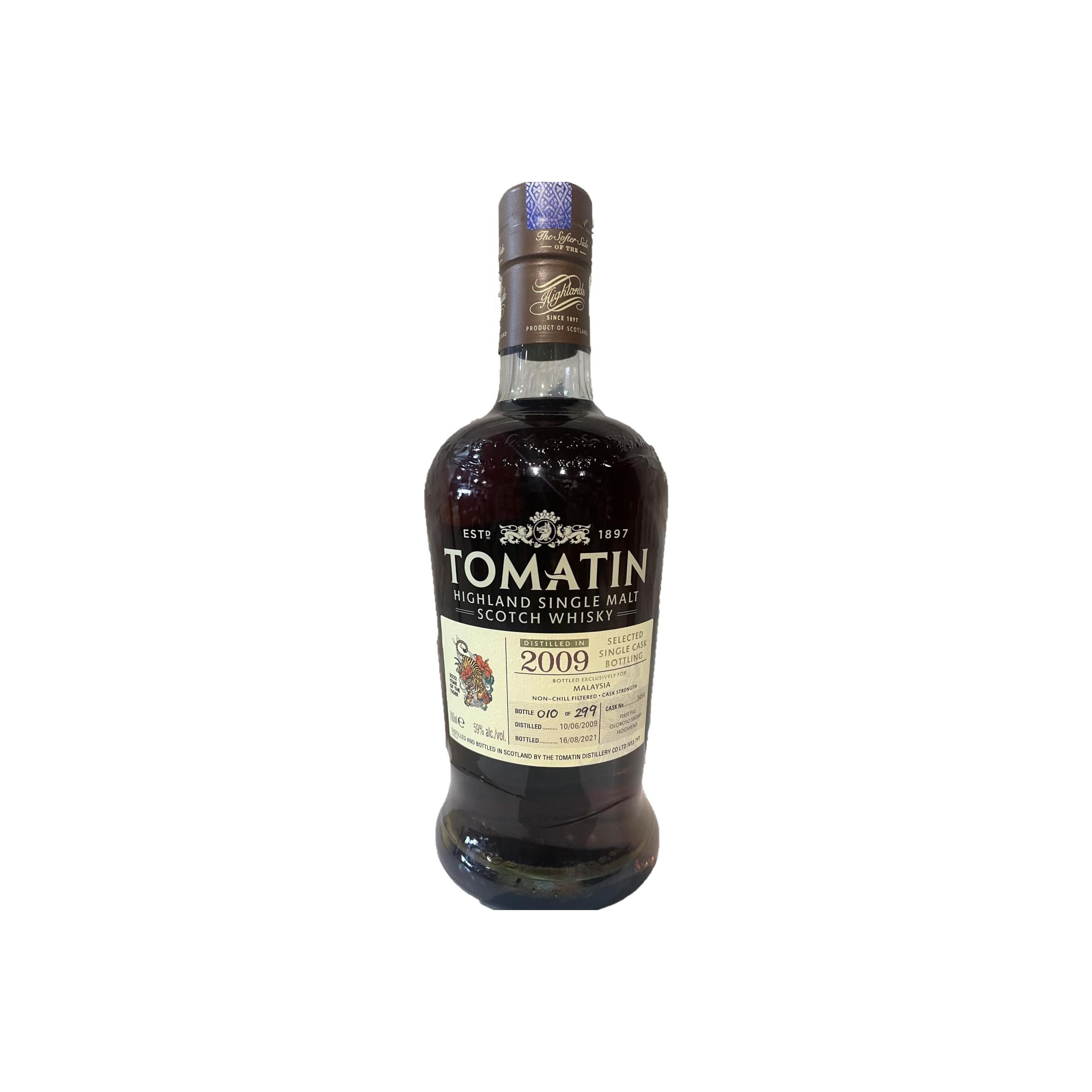 Tomatin Single Cask 2009 Single Malt Whisky