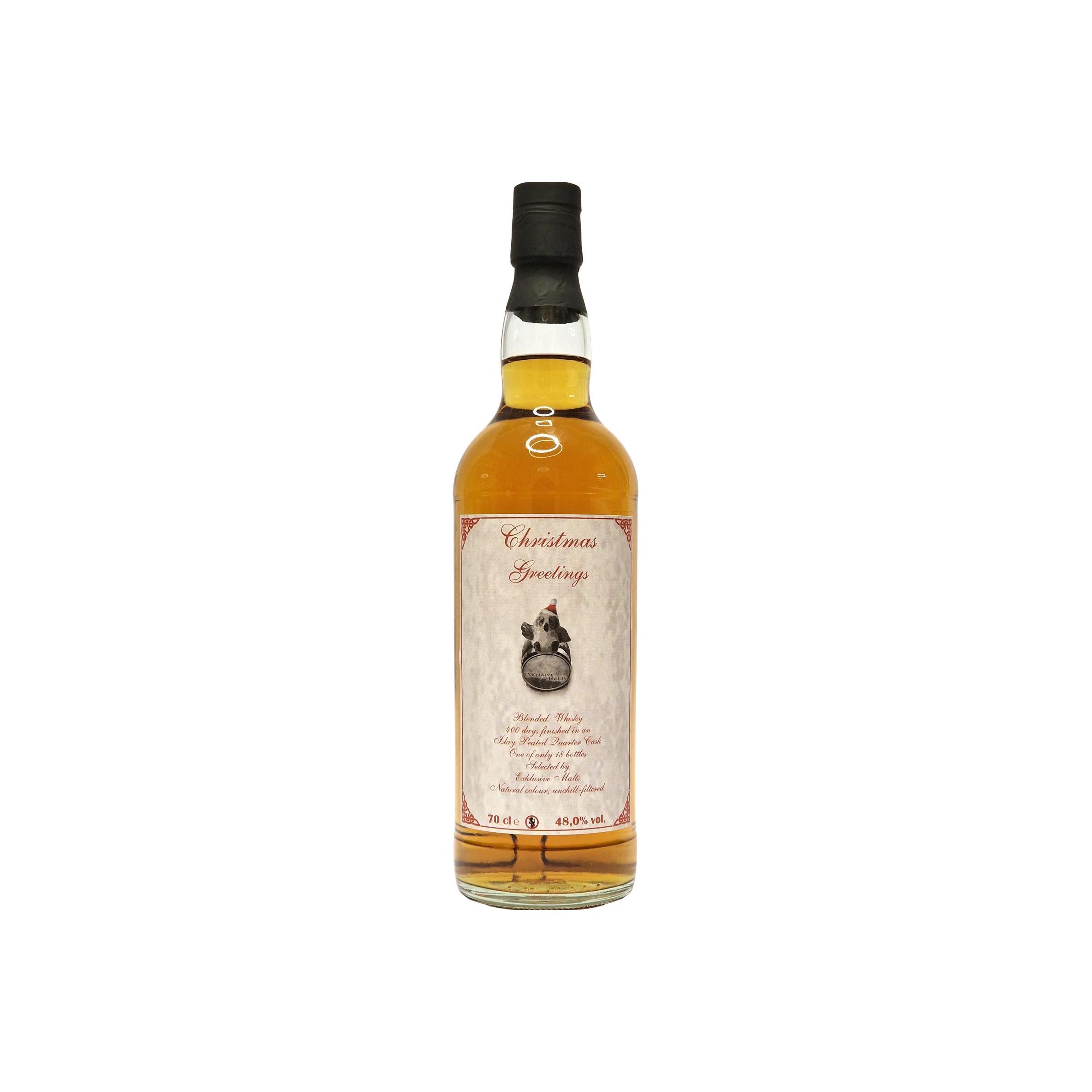 Blended Whisky Christmas Greetings UD