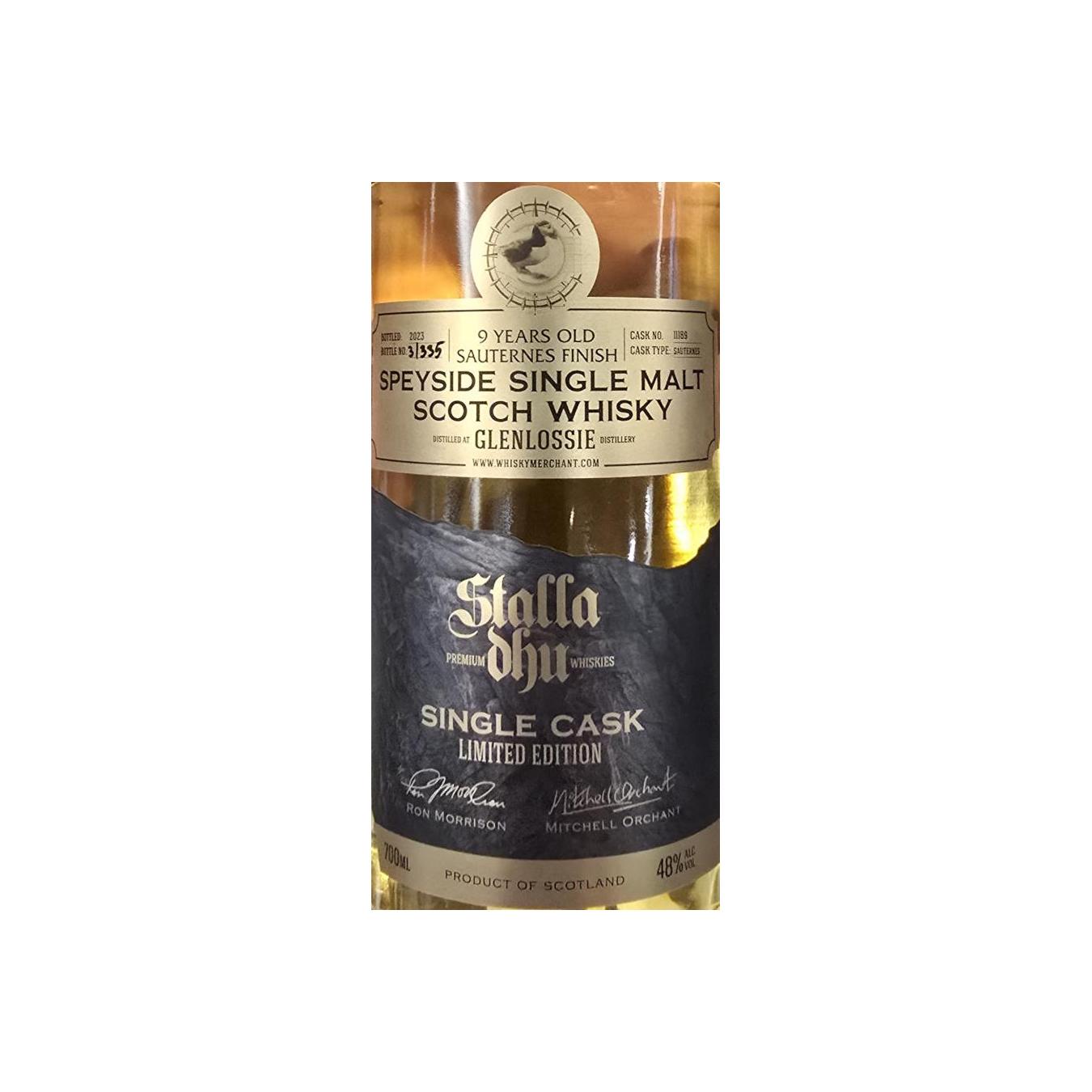 Glenlossie 9 Years Single Malt Whisky