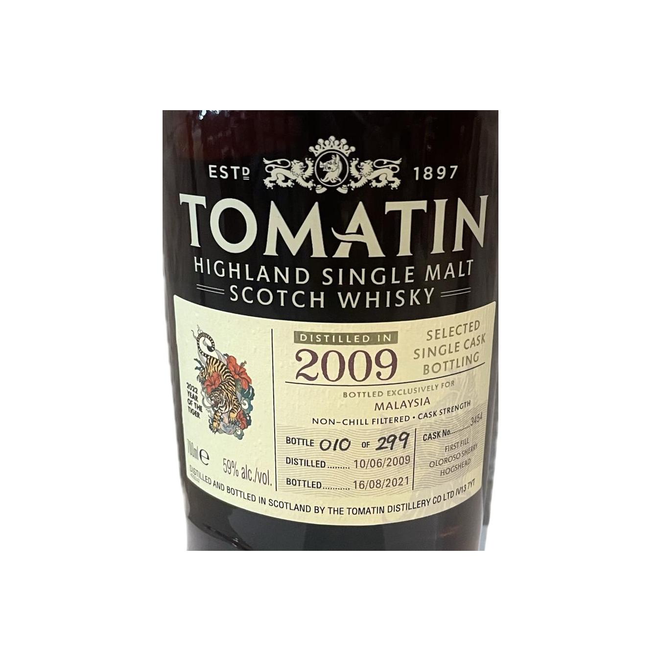 Tomatin Single Cask 2009 Single Malt Whisky 2