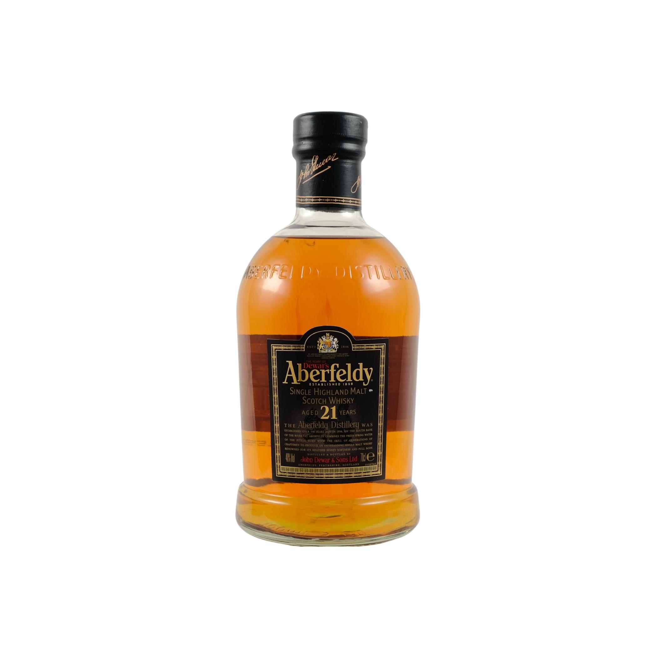 Aberfeldy 21 Years Single Malt Whisky