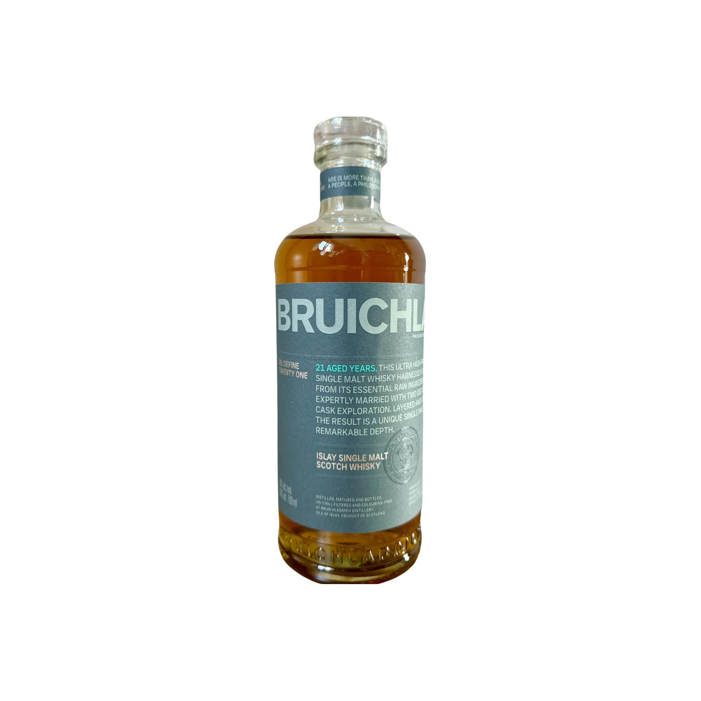 Bruichladdich 21 Years Single Malt Whisky