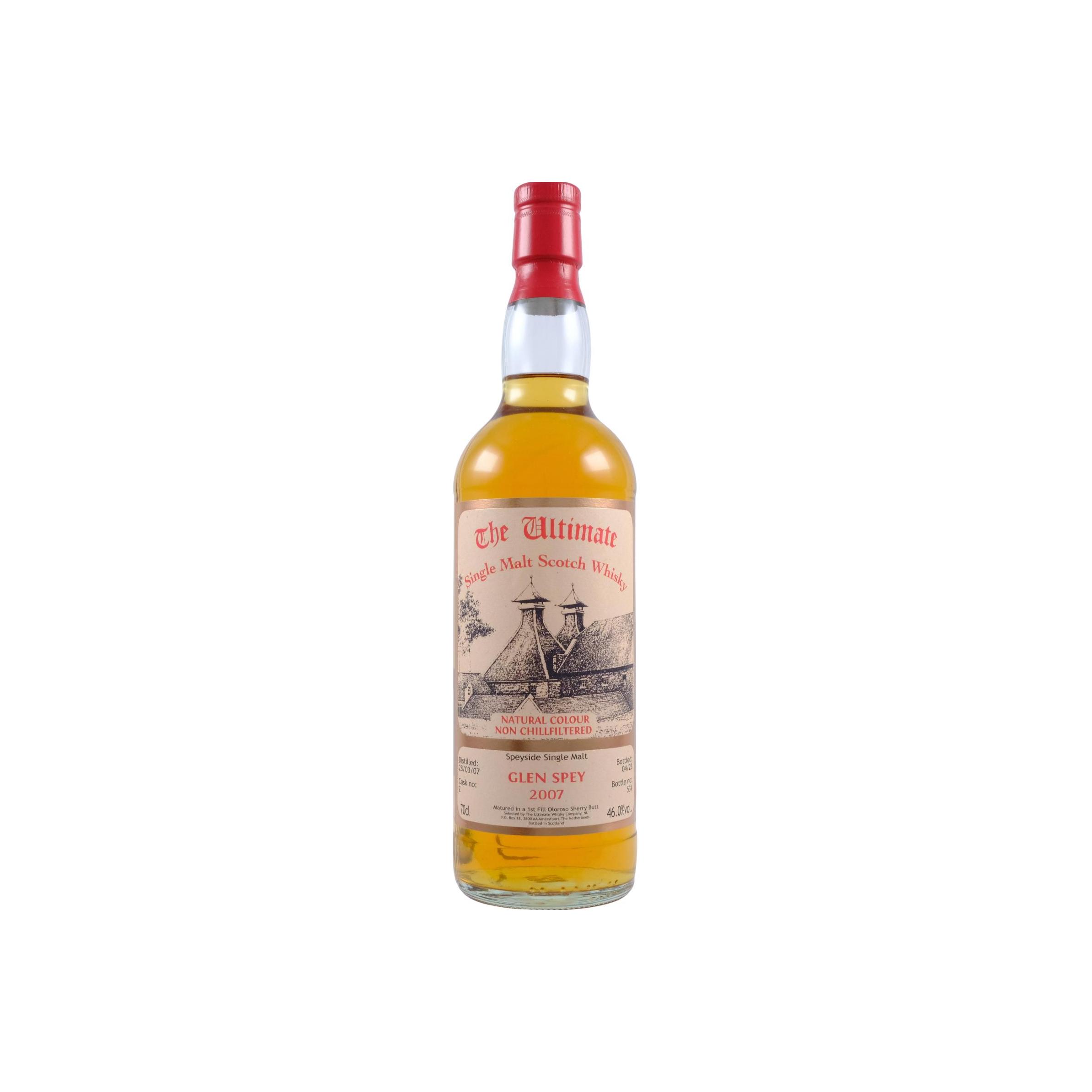Glen Spey The Ultimate 2007 16 Years Single Malt Whisky