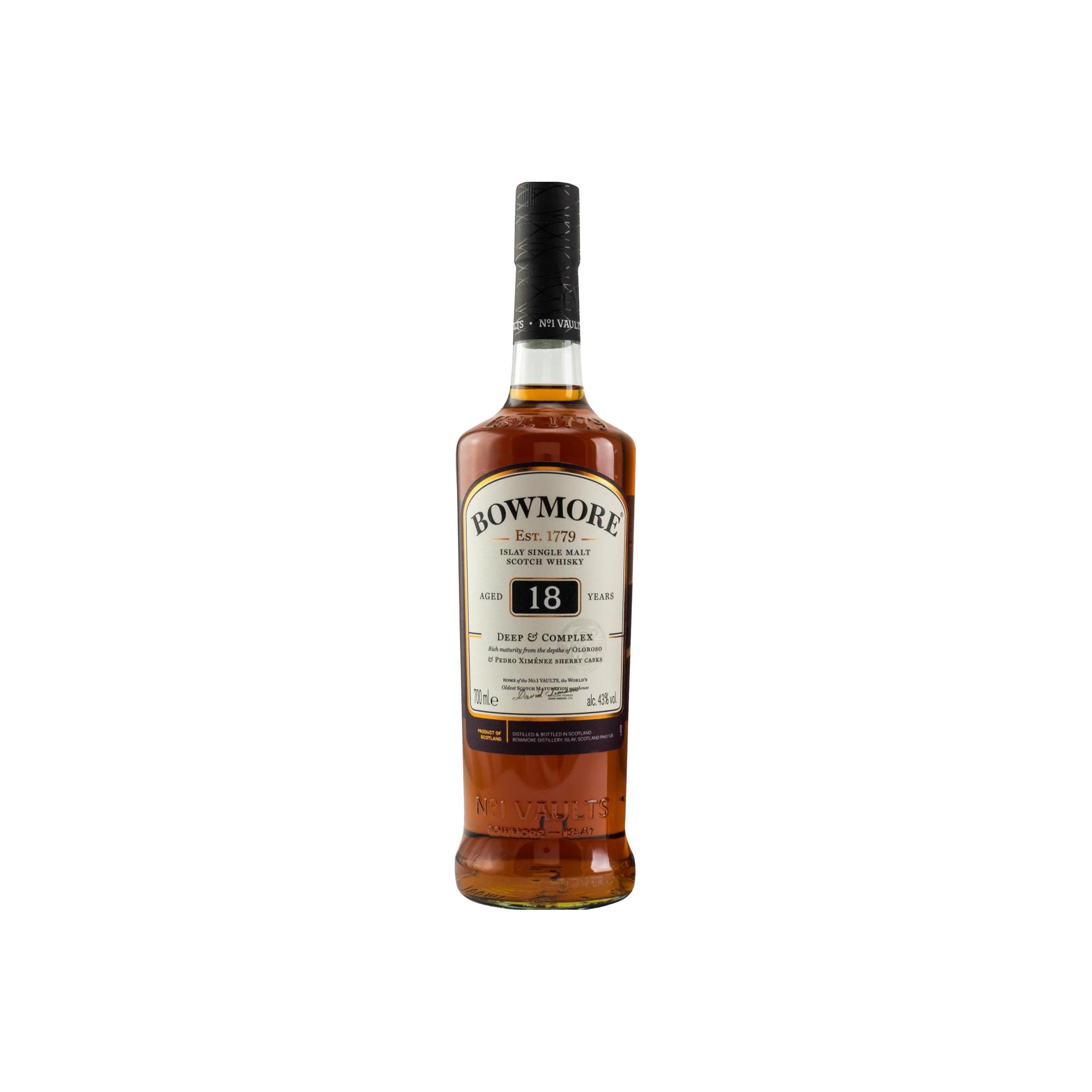 Bowmore 18 Years Single Malt Whisky