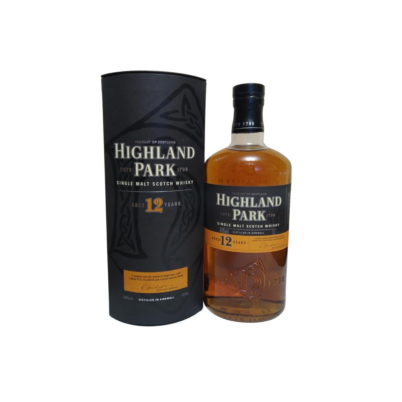 Highland Park 12 Years Single Malt Whisky