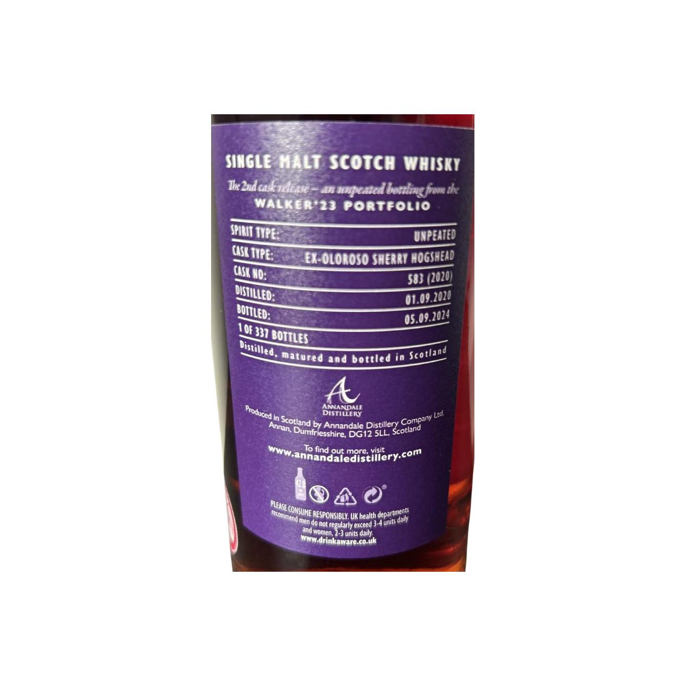 Annandale 2020 4 Years Single Malt Whisky 3