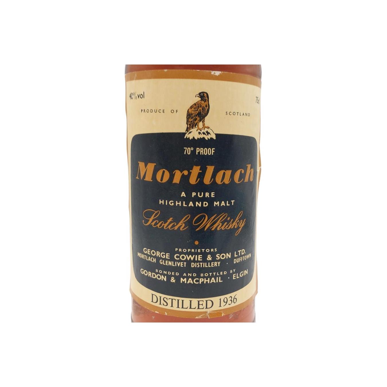 Mortlach 1936 Single Malt Whisky 2