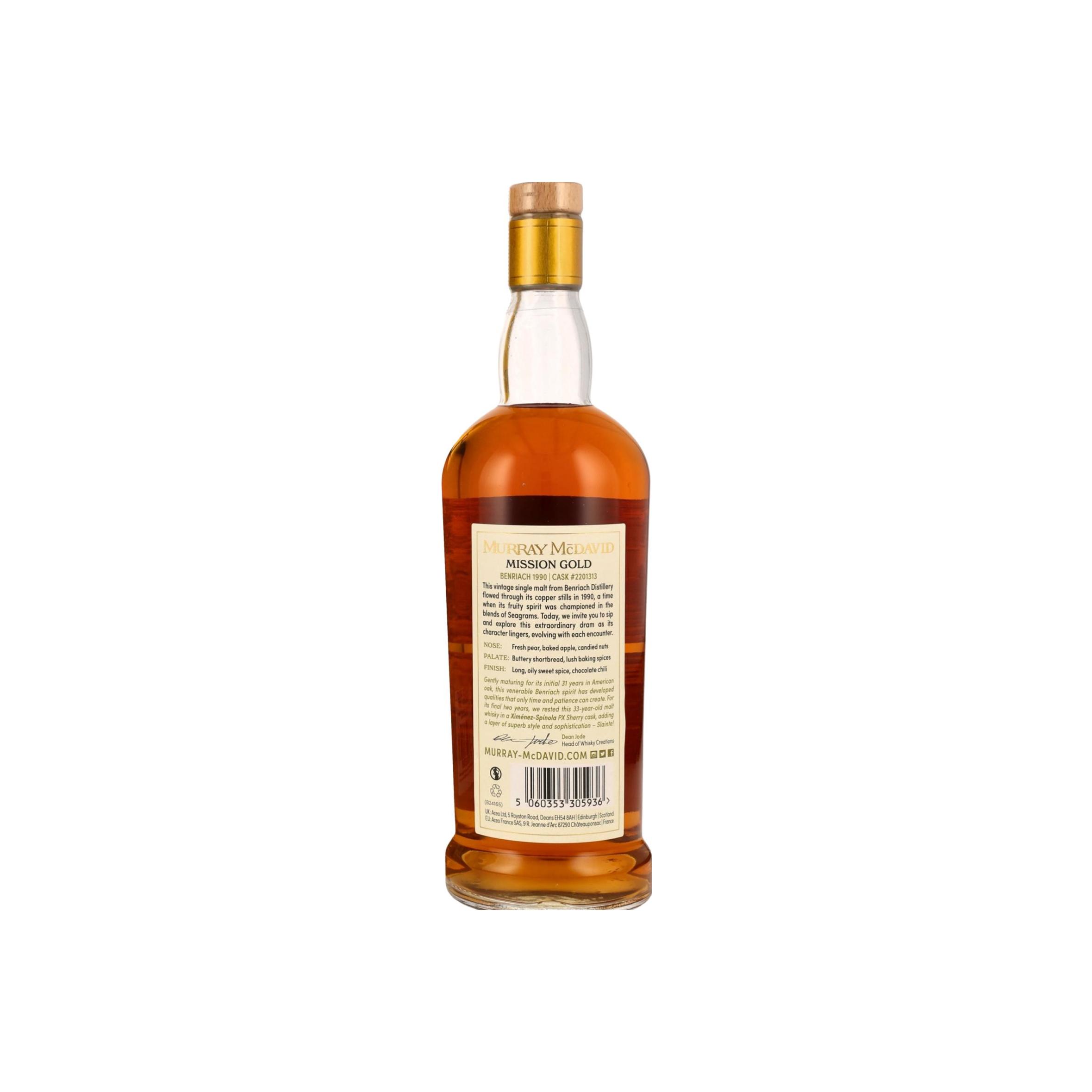 BenRiach 1990 33 Years Single Malt Whisky 2