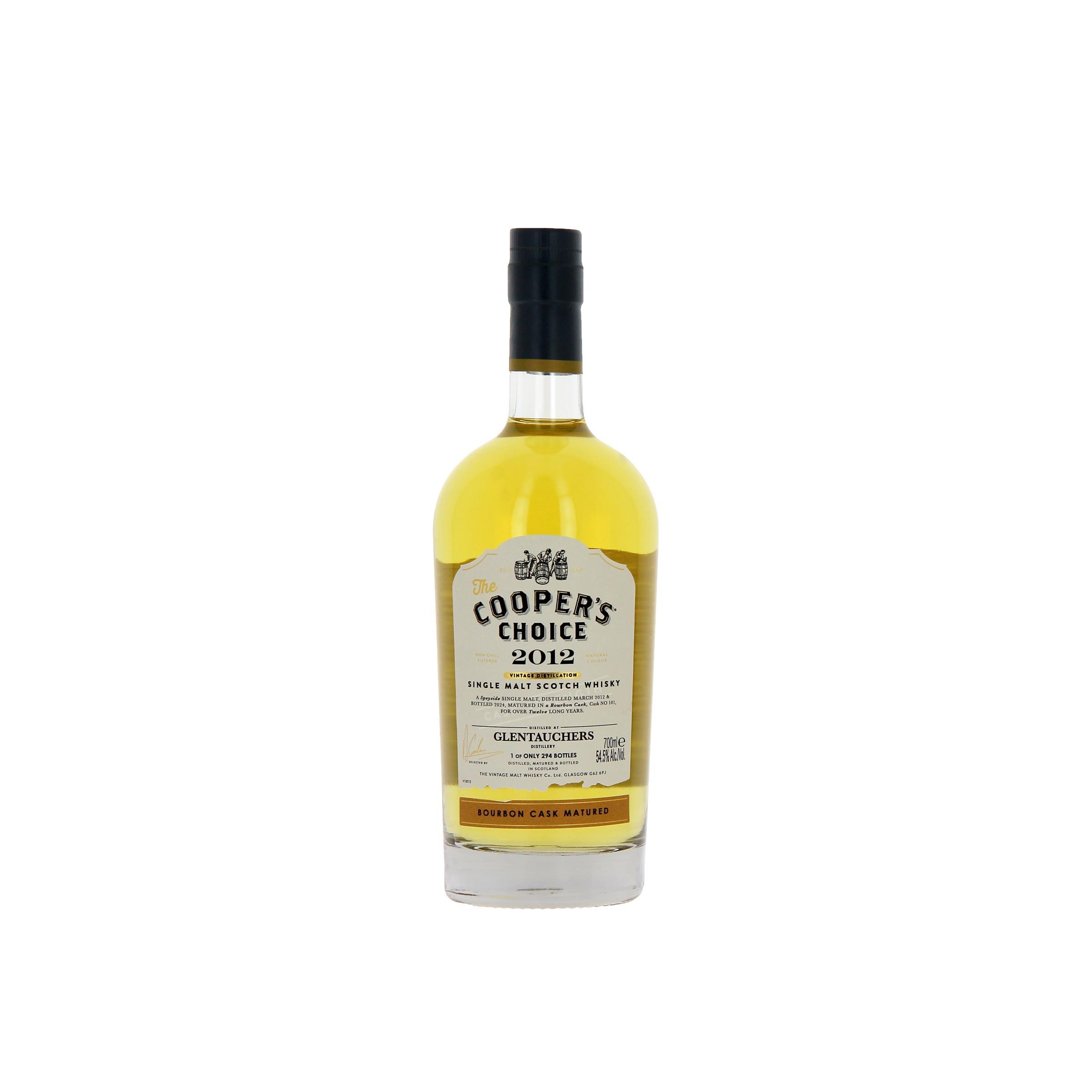 Glentauchers The Cooper's Choice 2012 12 Years Single Malt Whisky