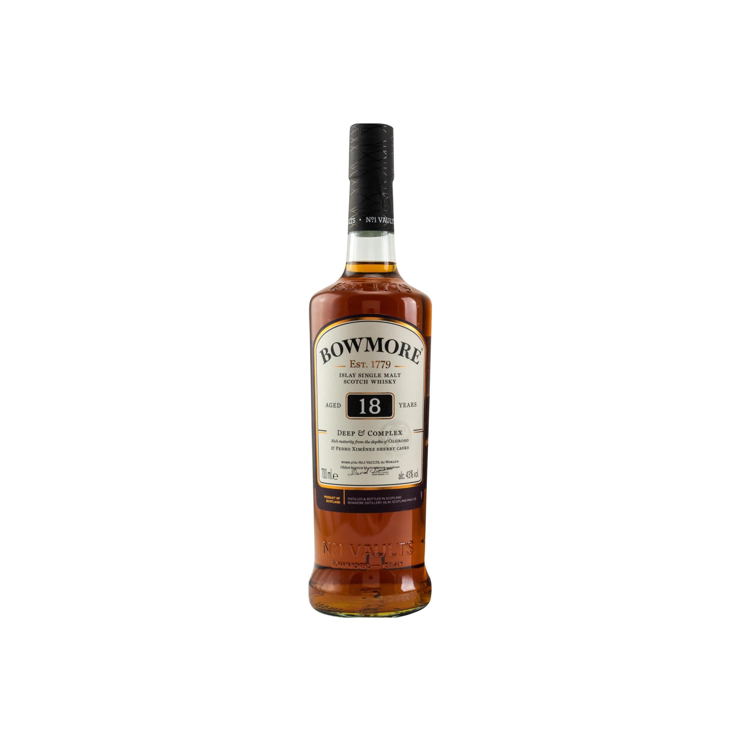 Bowmore 18 Years Single Malt Whisky